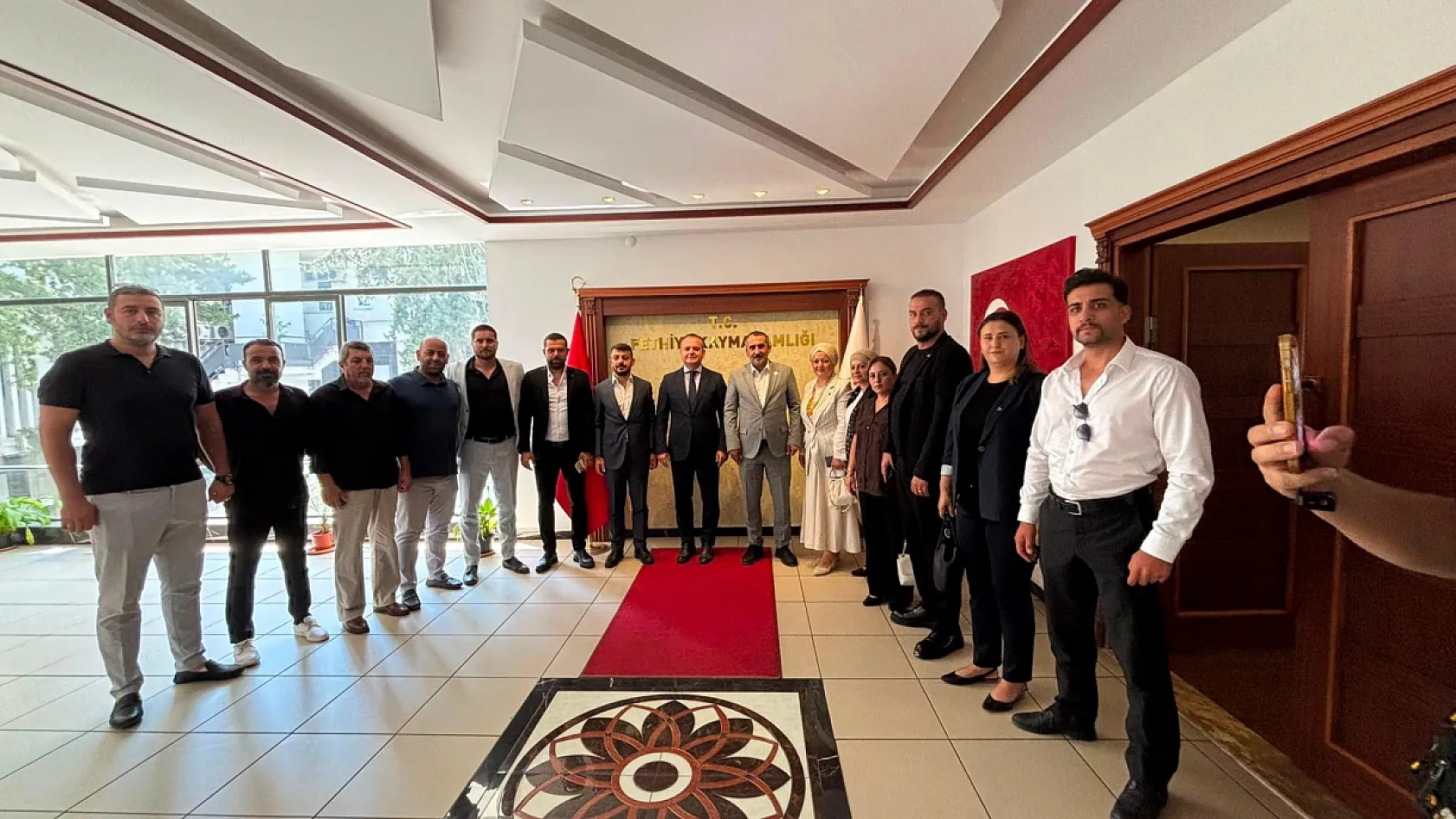 İlk Ziyaret Kaymakam Akkaya'ya