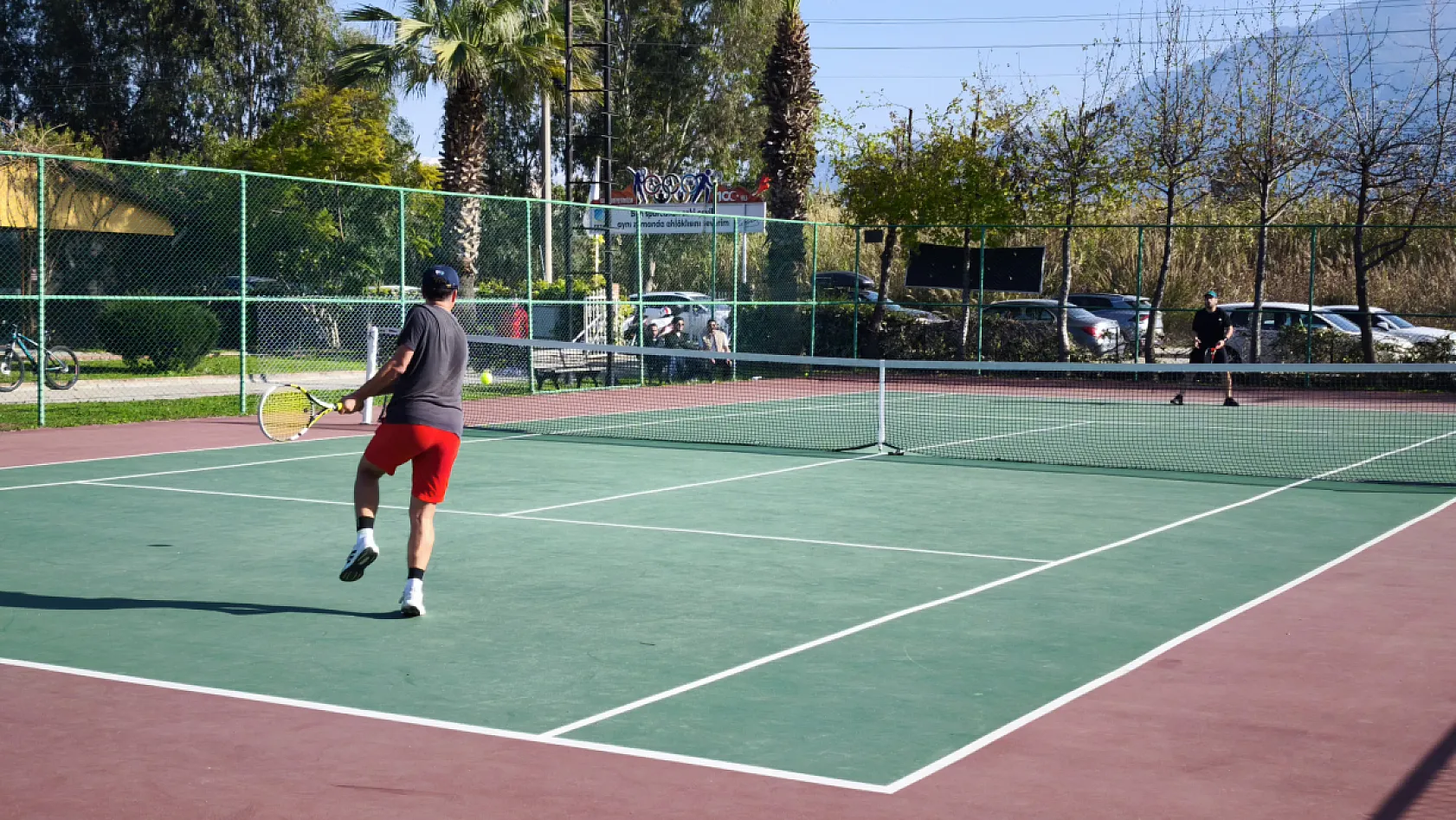 Fethiye'de tenis şöleni: Turnuvalar devam ediyor