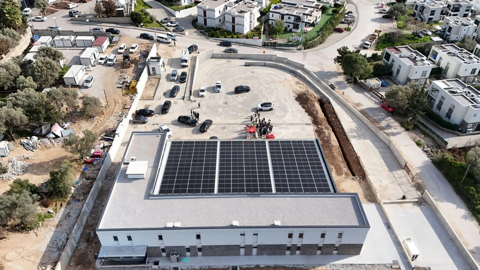 Başkan Aras, Bodrum'da yatırımları yerinde inceledi