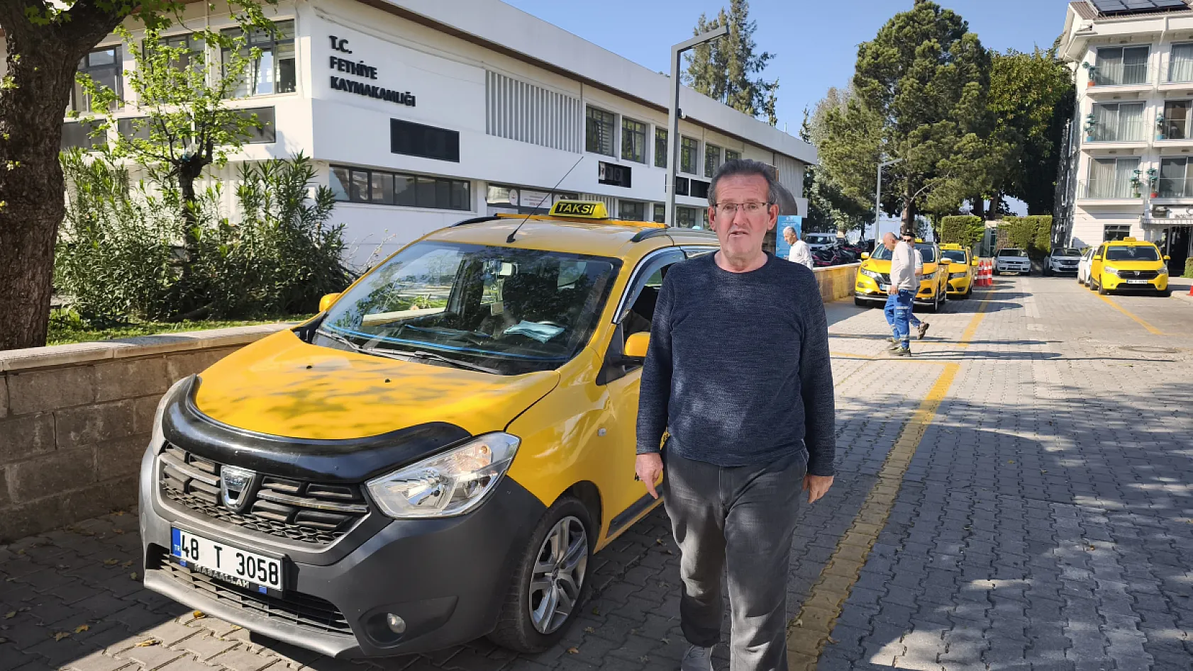 Fethiye'de taksi esnafı zam beklentisi içinde