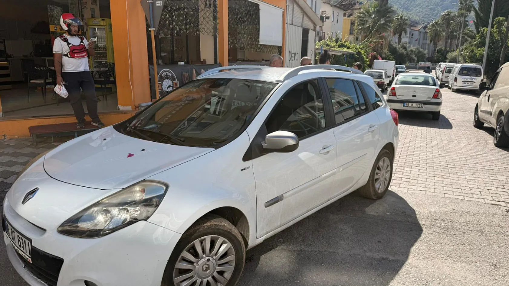 Fethiye'de maddi hasarlı kazada taraflar anlaşamadı