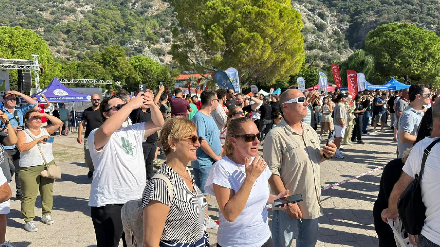 Fethiye'de Nefes Kesen F-16 Gösterisi