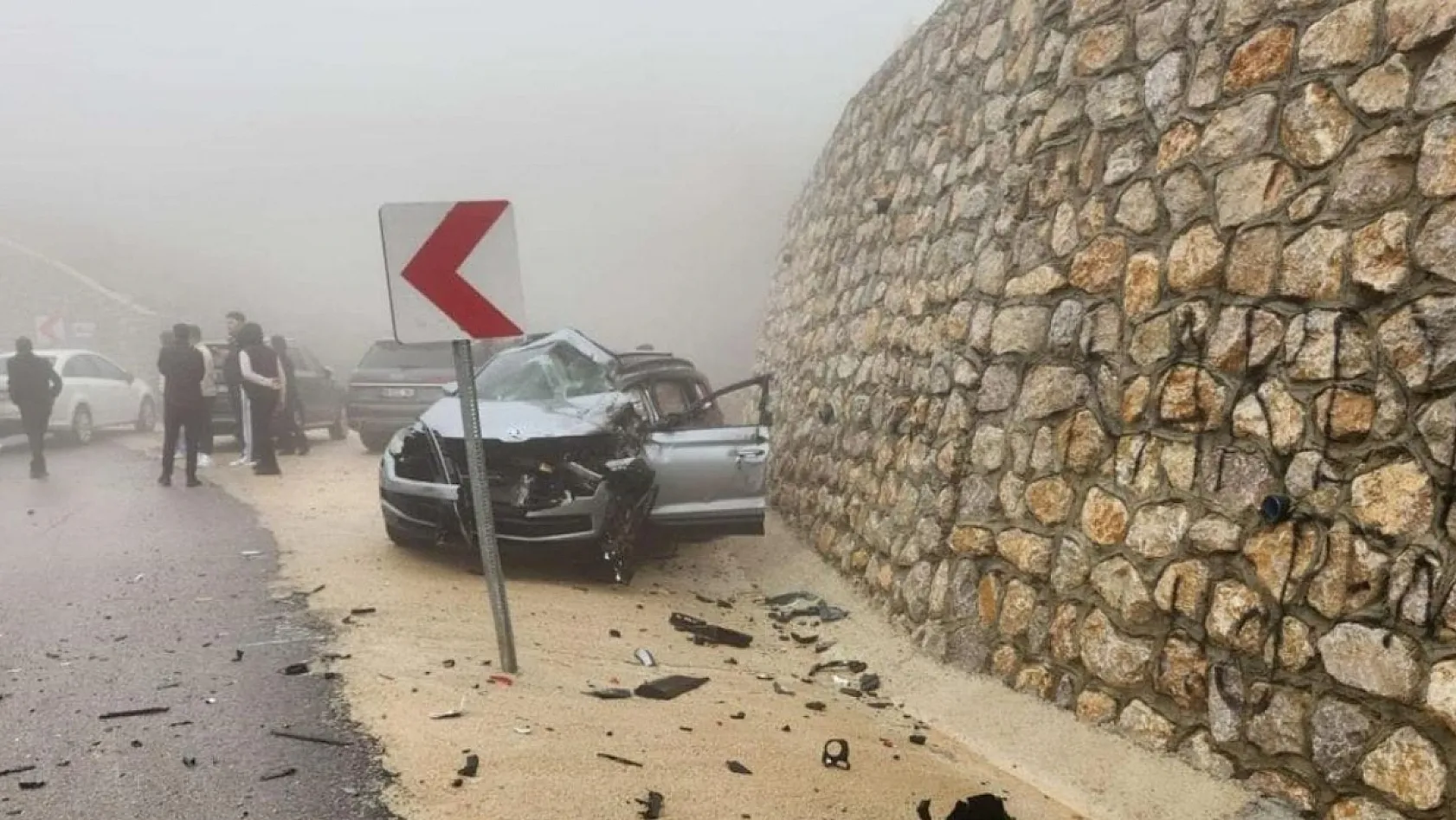 Konya-Antalya Karayolu'nda feci kaza: 1 ölü, 3 yaralı