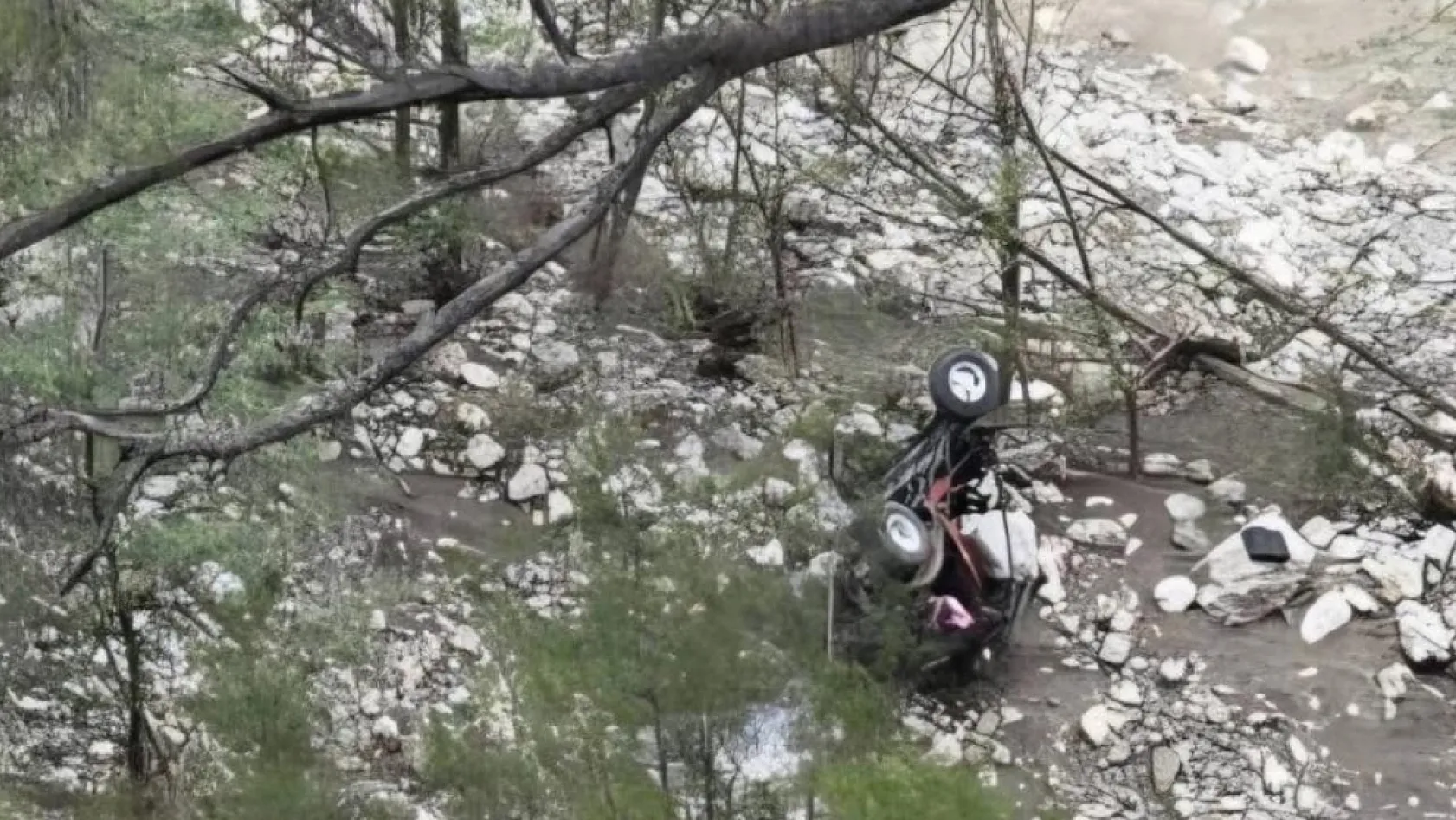 Antalya'da ATV dereye uçtu, yaşlı adam hayatını kaybetti