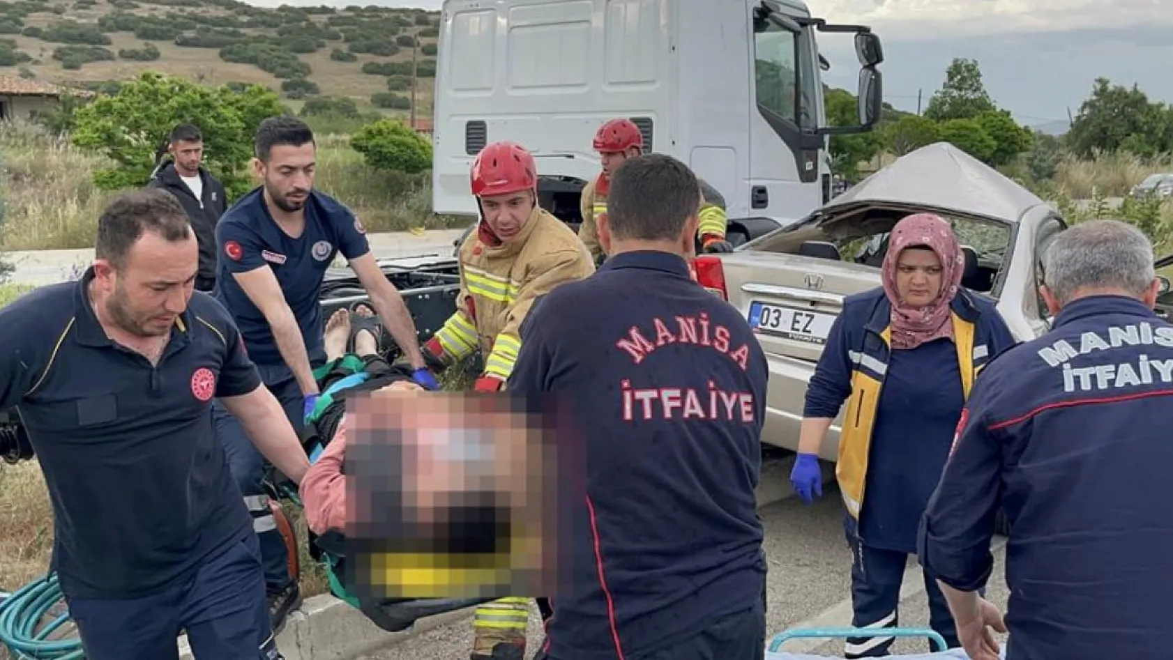 İzmir-Ankara Karayolu'nda Feci Kaza: 1 ağır yaralı