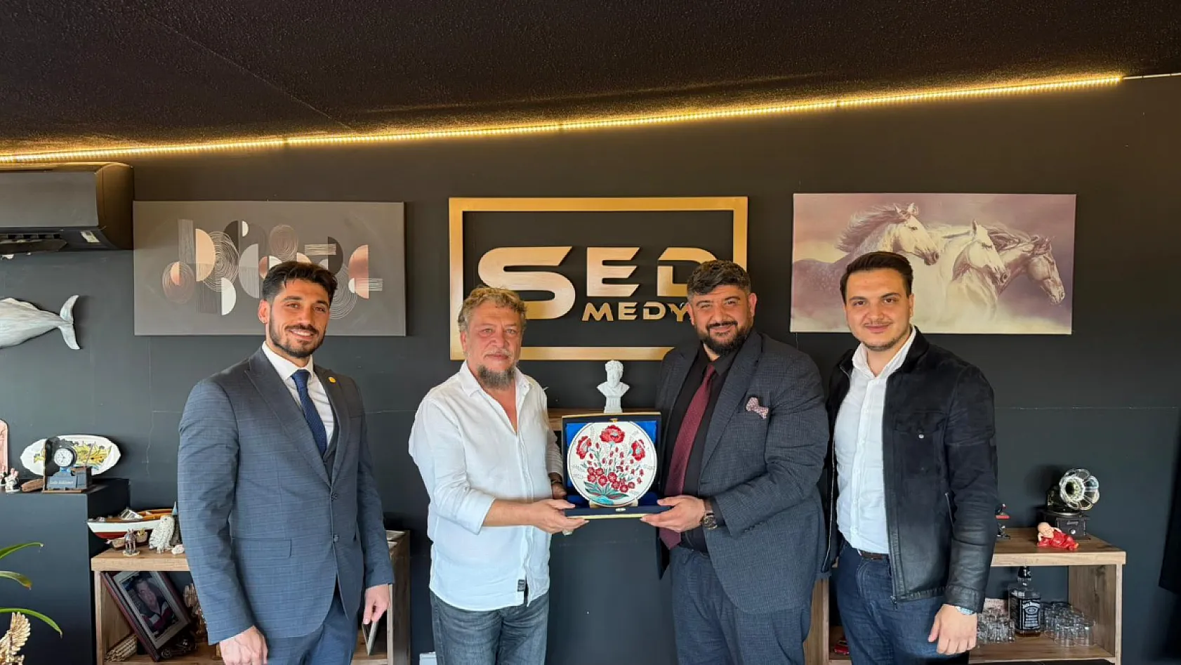 İş İnsanı Ali Murat Sazak'tan SED Medya'ya Ziyaret