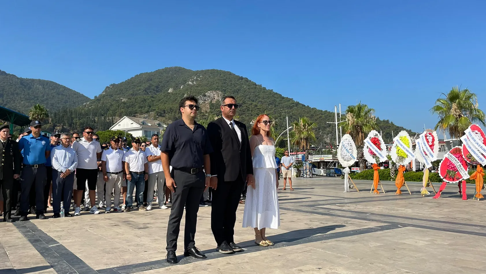 Kabotaj Bayramı'nın 100. Yılında Fethiye'de Çelenk Sunma Töreni