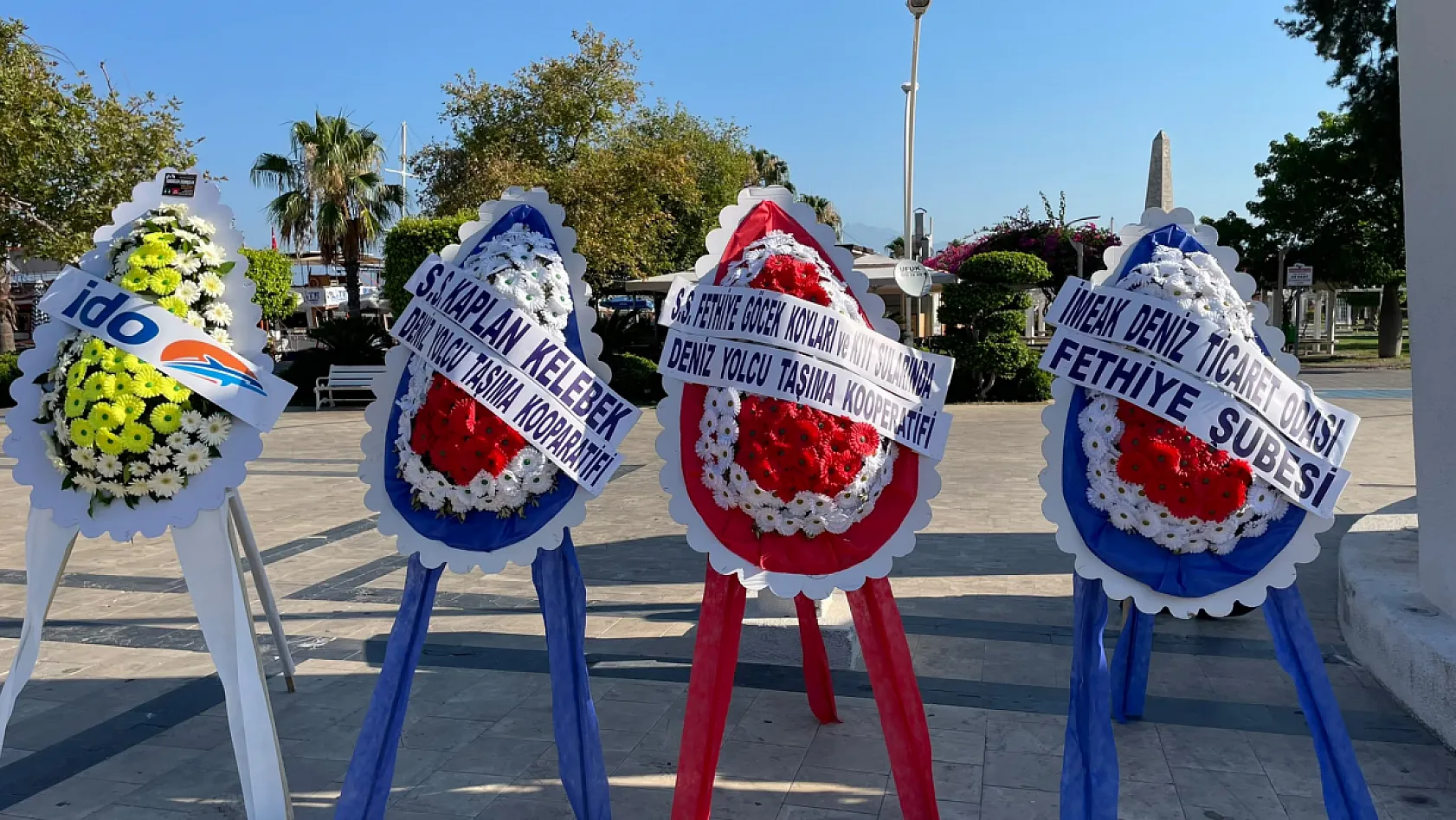 Kabotaj Bayramı'nın 100. Yılında Fethiye'de Çelenk Sunma Töreni