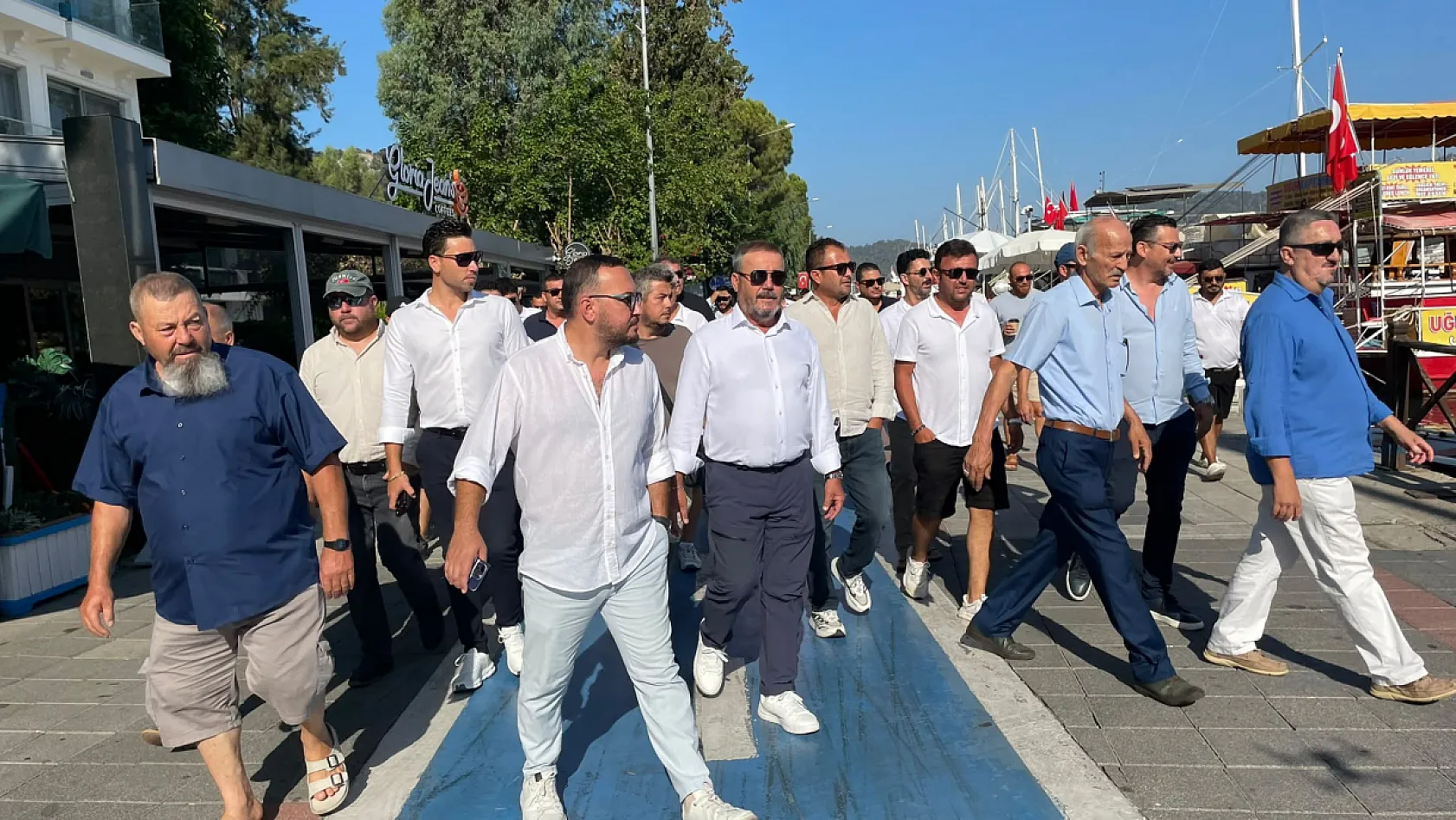 Kabotaj Bayramı'nın 100. Yılında Fethiye'de Çelenk Sunma Töreni