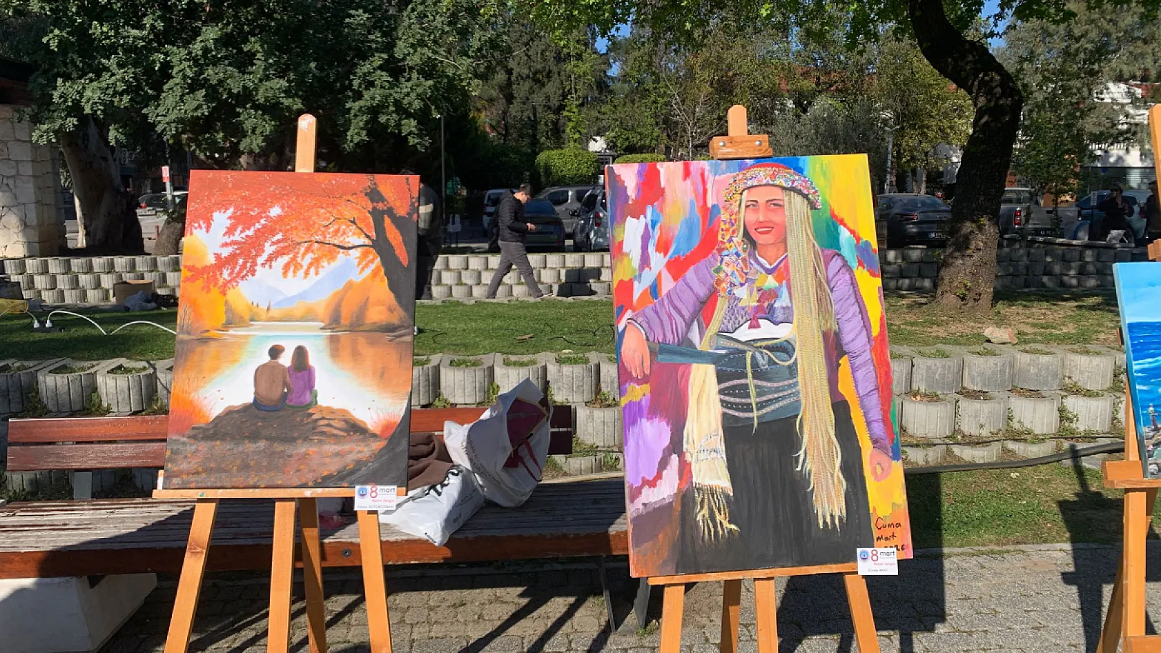Kadınlar Günü'nde sanat konuştu: Fethiye'de anlamlı sergi