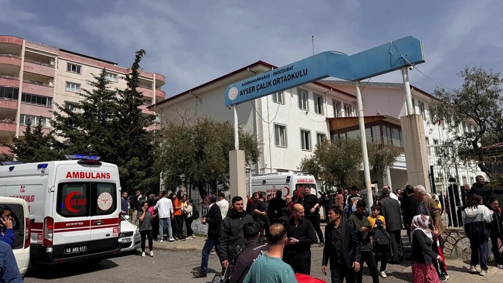 Kahramanmaraş'taki okul saldırısında ölü sayısı 9'a yükseldi