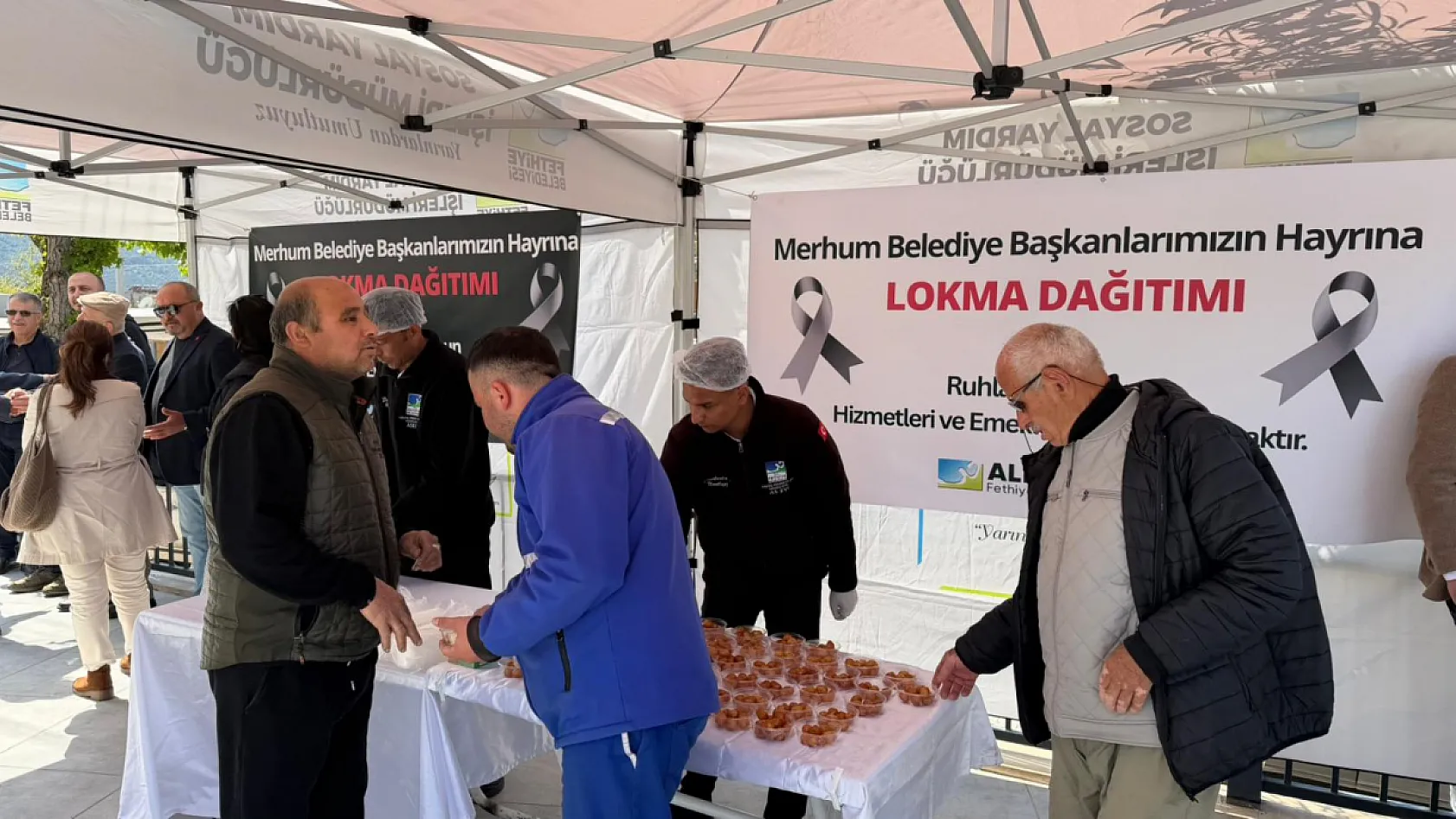 Karaçulha'da Eski Belediye Başkanları İçin Lokma Hayrı Düzenlendi