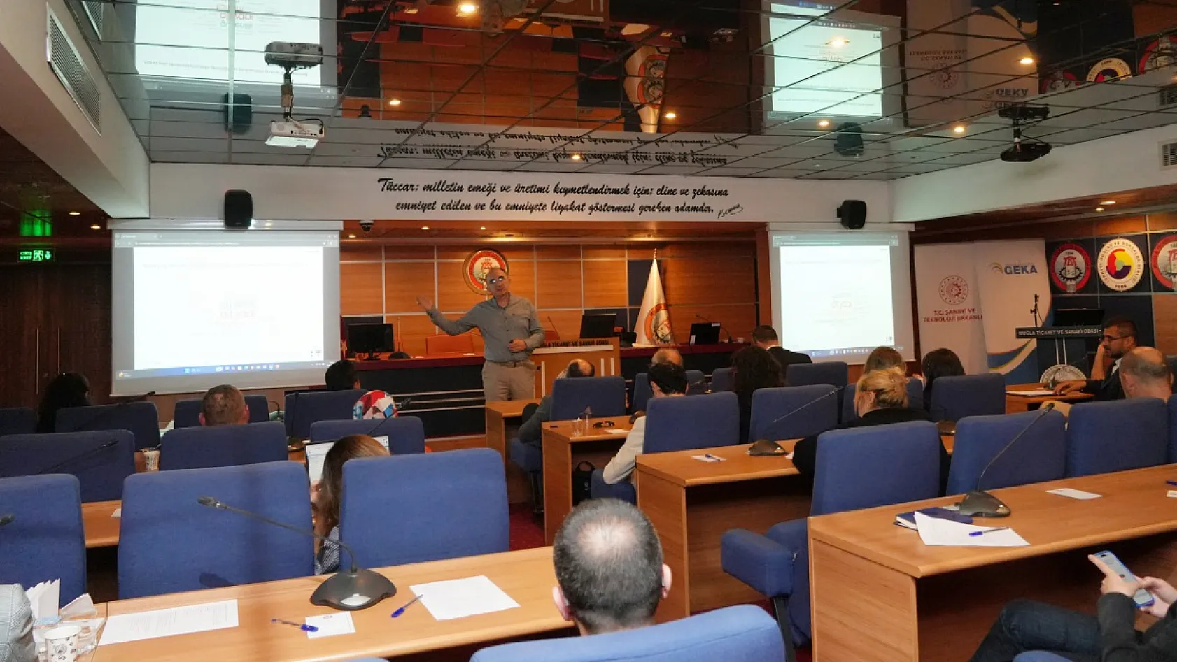 Karia Yolu Yönetim Modeli MUTSO'da Değerlendirildi