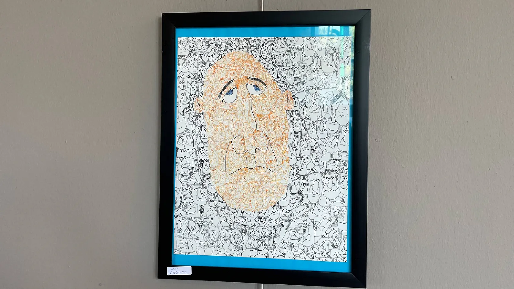 Karikatür Sanatçısı Kutay Bilgihan Atabay'ın 'Kafalar' Sergisi Fethiye'de Açıldı