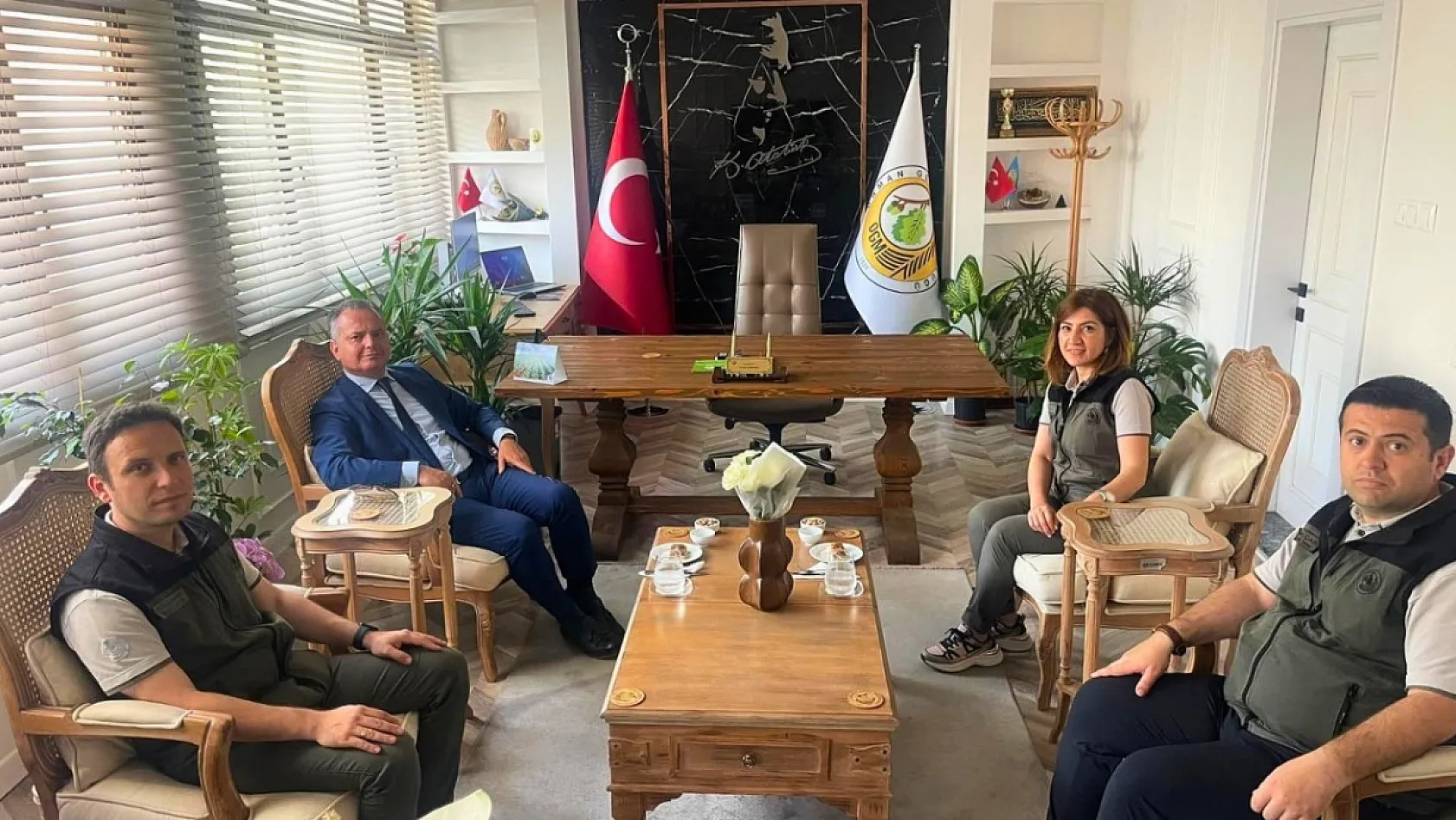 Kaymakam Fatih Akkaya'dan Kurum Ziyaretleri