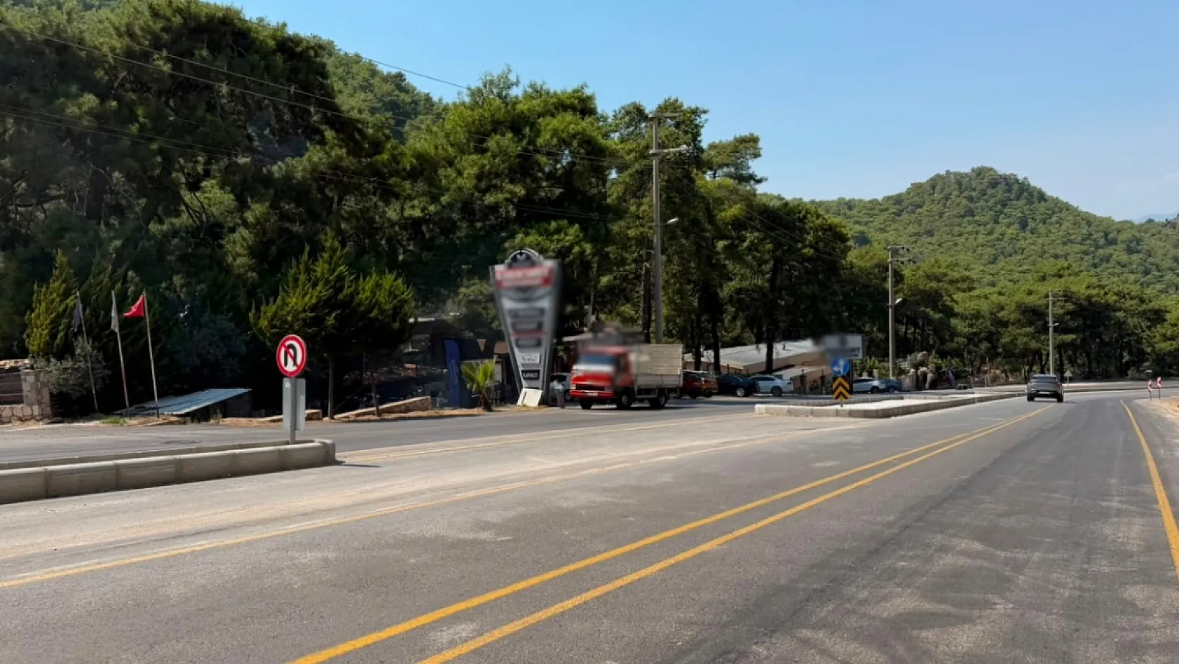 Kaza haberleriyle gündeme geliyordu! Fethiye-Ölüdeniz yolunda yeni kavşak