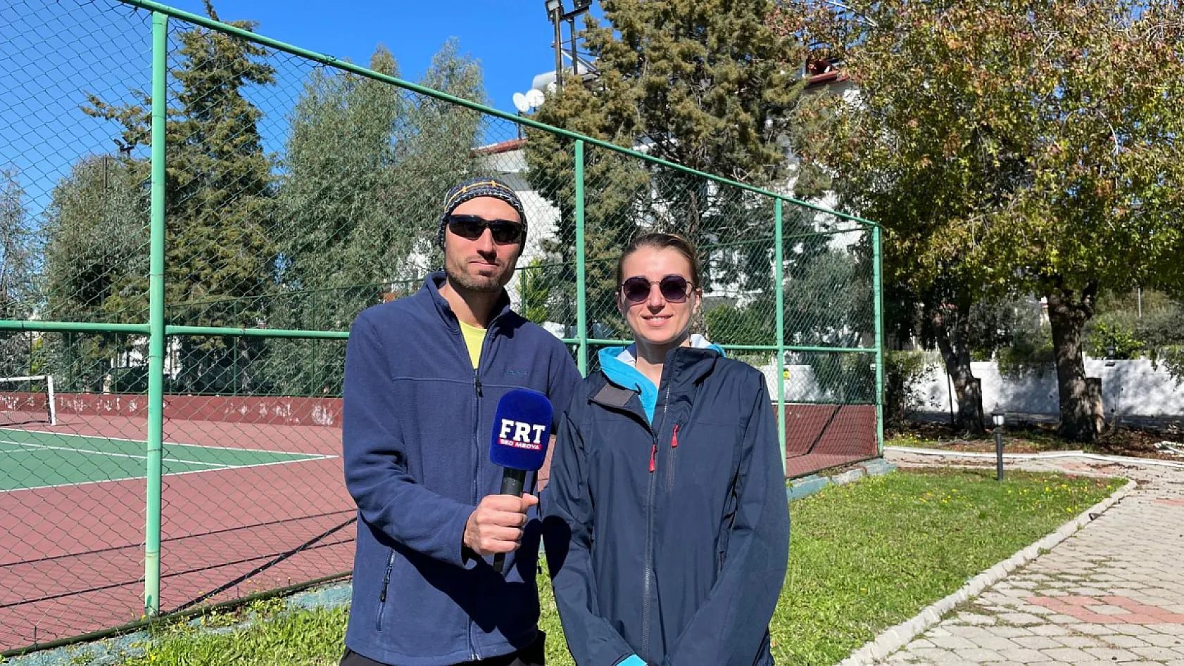 Fethiye'de ertelenen tenis turnuvası coşkulu başladı