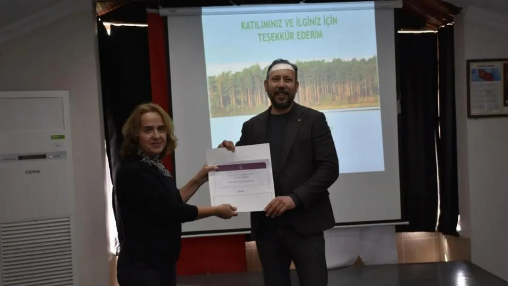 Köyceğiz Meslek Yüksek Okulu'nda ormancılık semineri düzenlendi