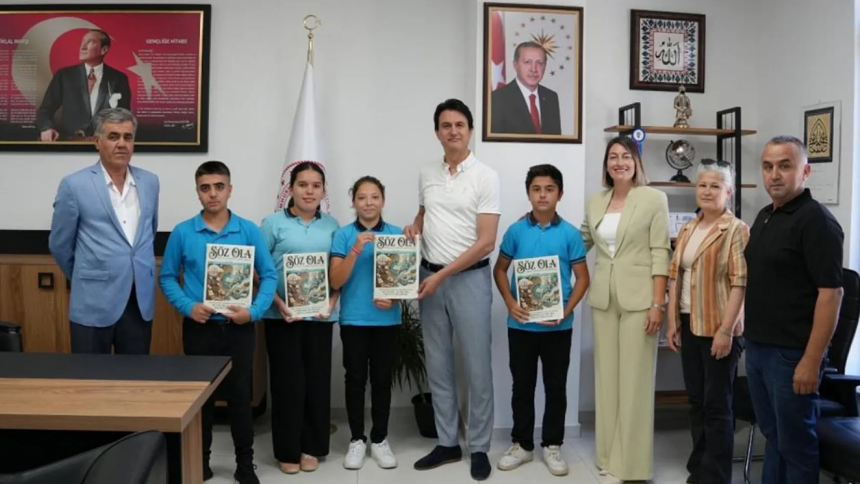 Köyceğiz Ortaokulu 'Dijital Dergi' üçüncüsü oldu