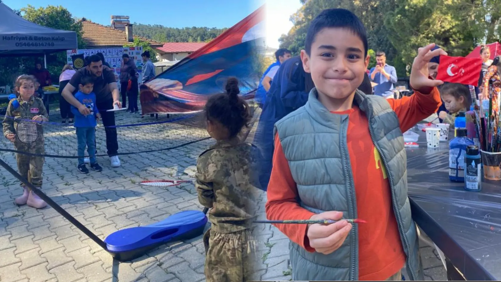 Ula'da Çocuk Şenliği Renkli Görüntülere Sahne Oldu