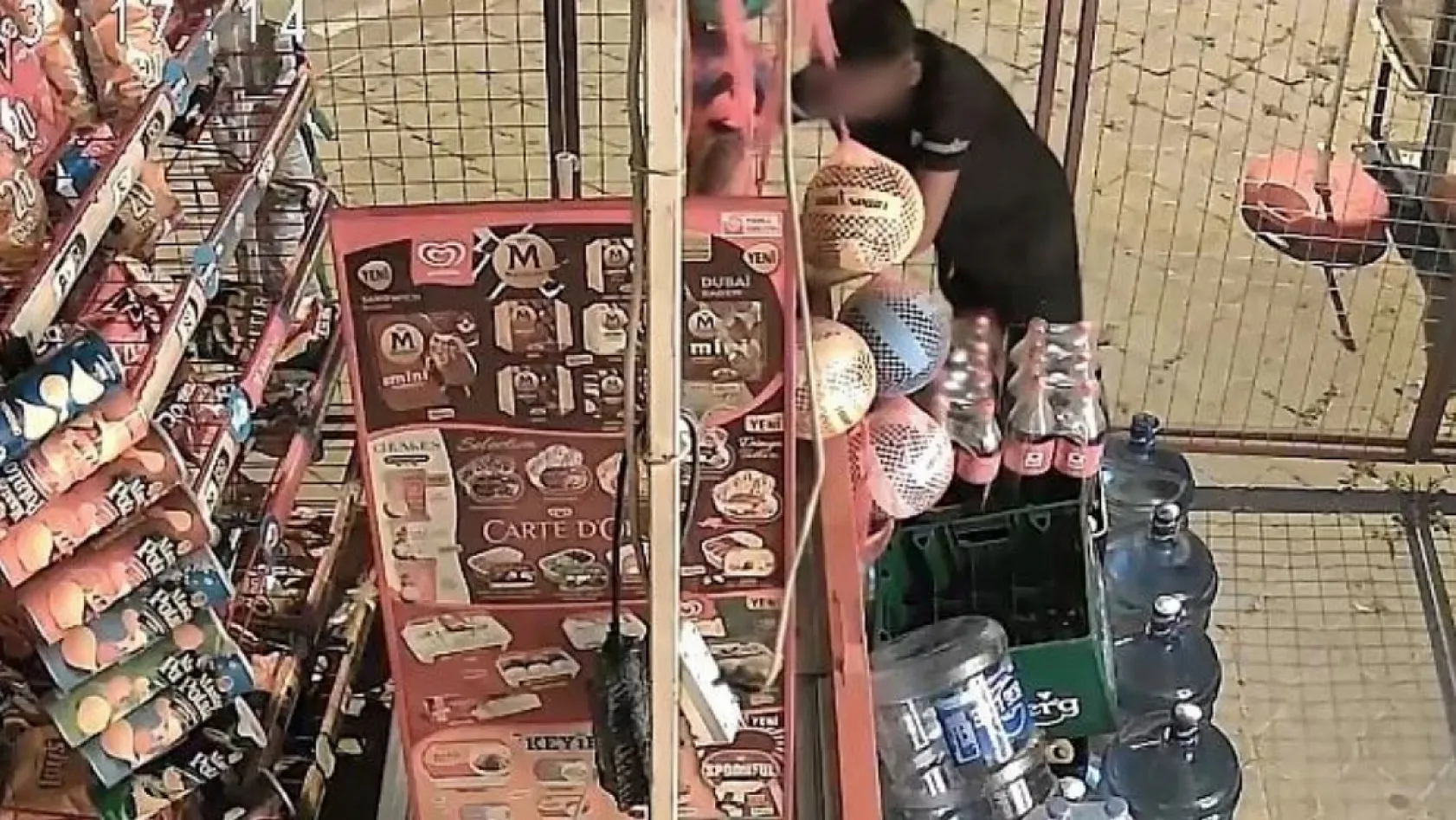 Marketi talan eden çocuklar suç makinesi çıktı