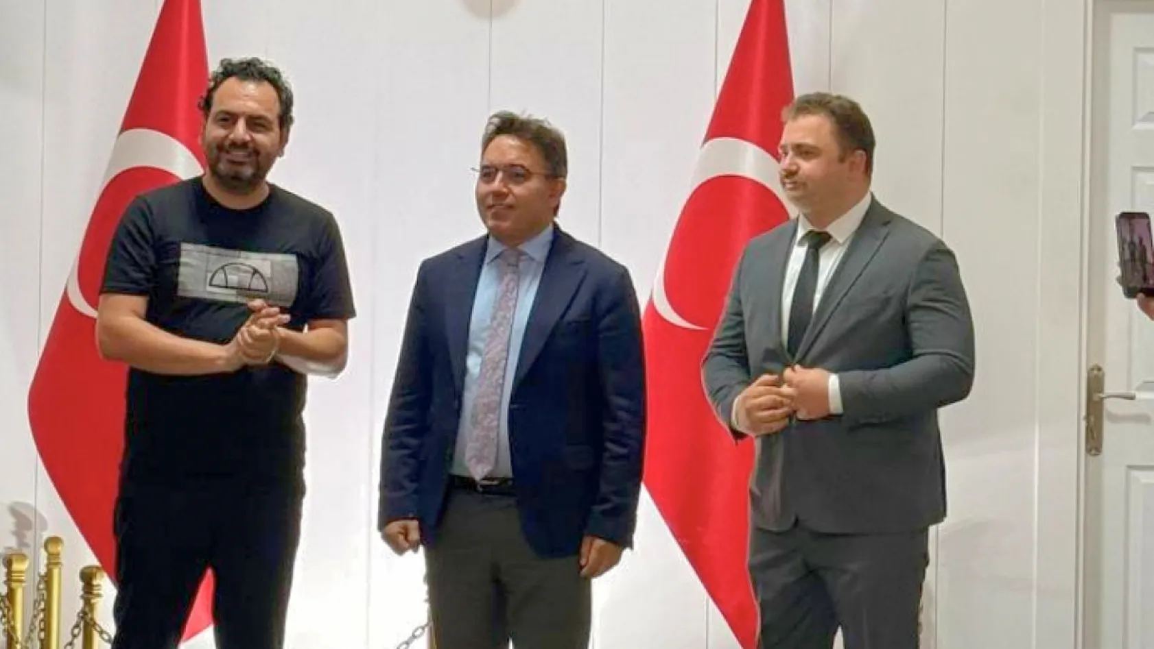 Marmaris Kaymakamı Kaya, gençlik projesi heyetini ağırladı