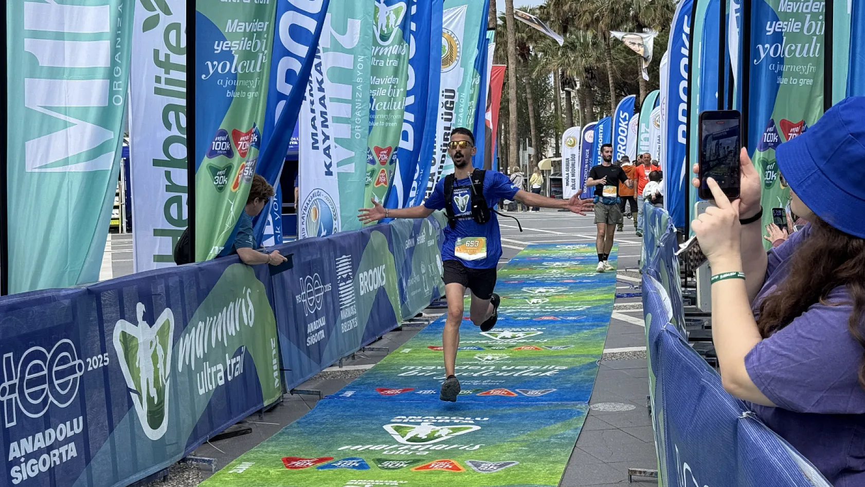 Marmaris'te 'Anadolu Sigorta Marmaris Ultra Trail' heyecanı başladı