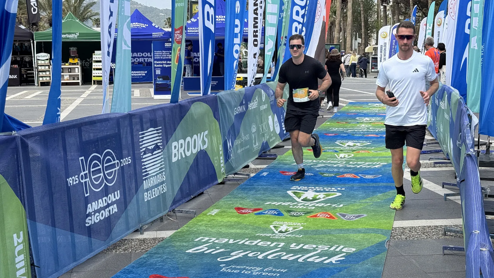 Marmaris'te 'Anadolu Sigorta Marmaris Ultra Trail' heyecanı başladı