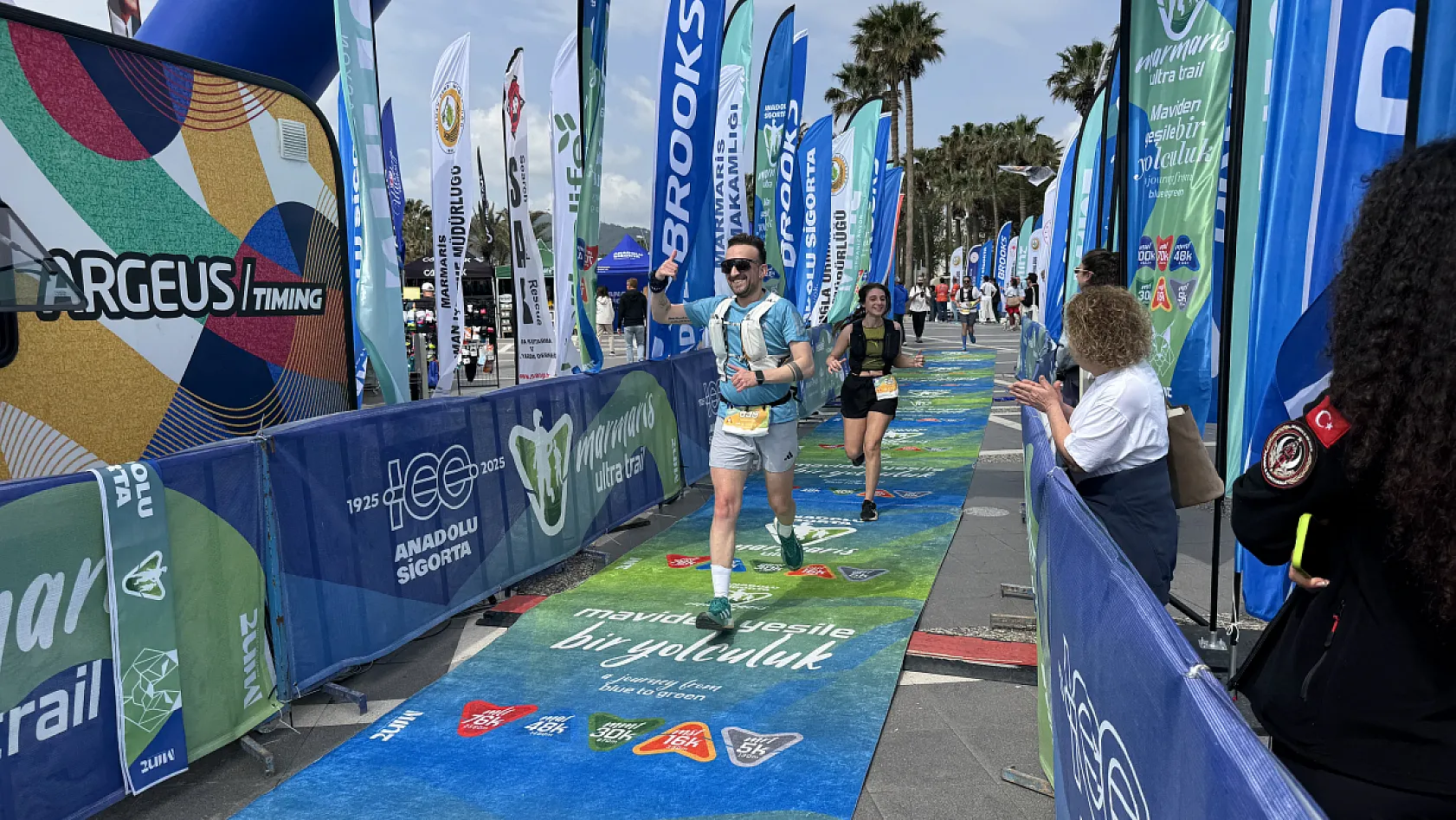 Marmaris'te 'Anadolu Sigorta Marmaris Ultra Trail' heyecanı başladı