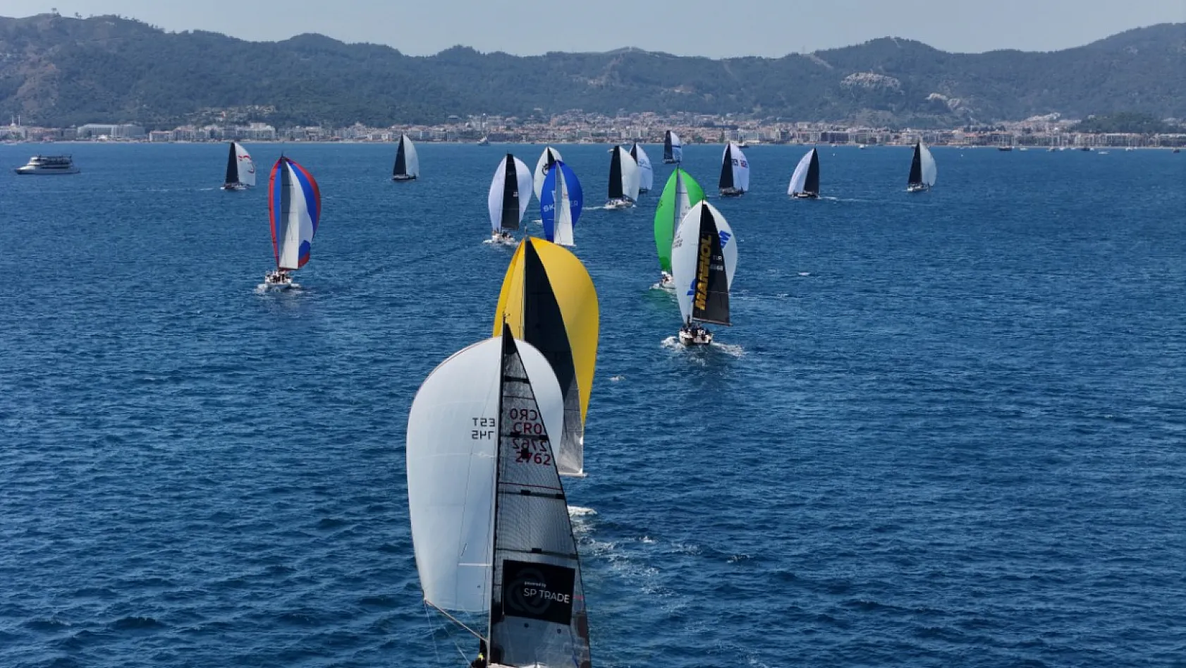 Marmaris'te 3. Uluslararası Akdeniz Yat Şampiyonası devam ediyor