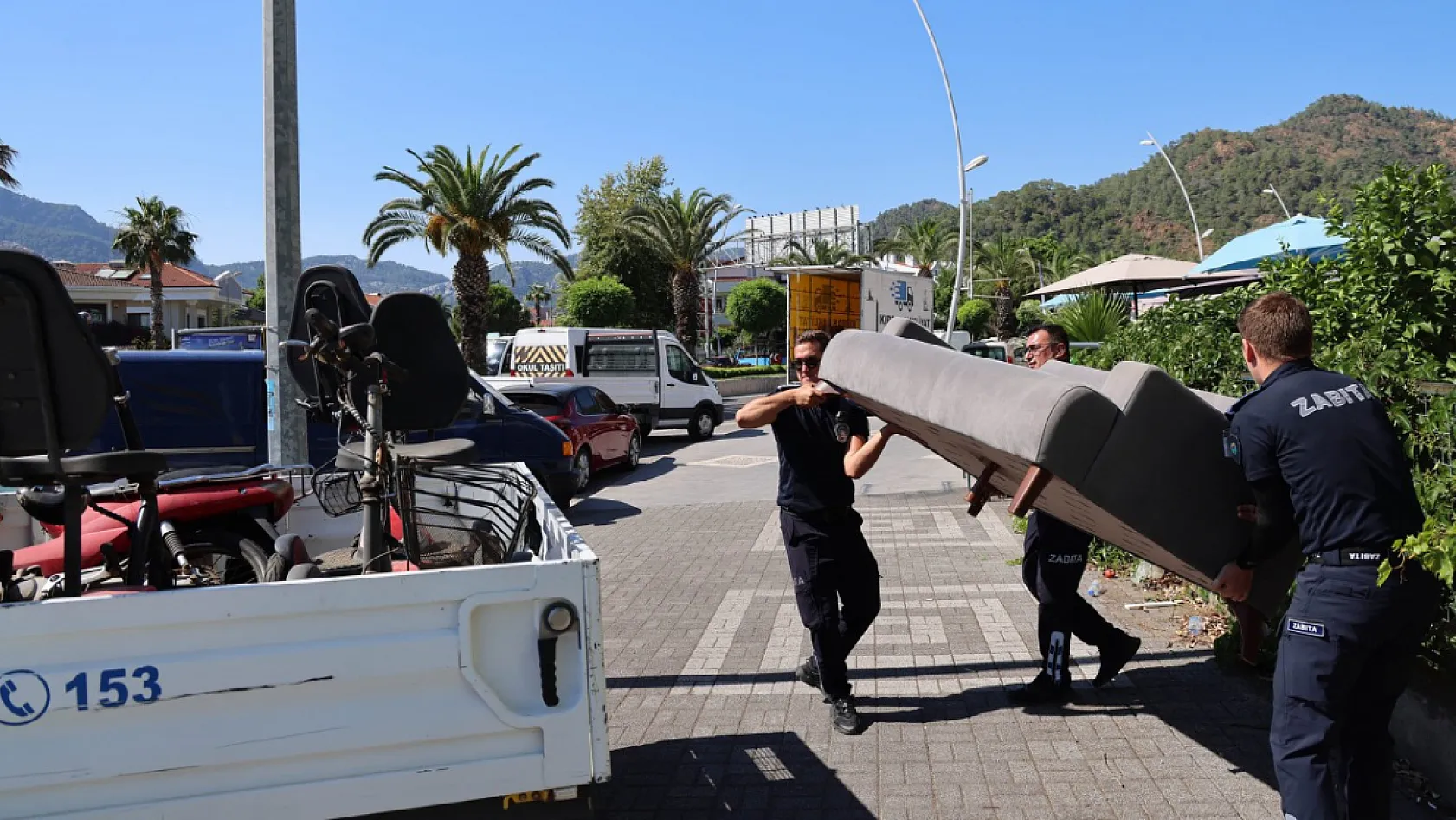 Marmaris'te hurda temizliği başladı