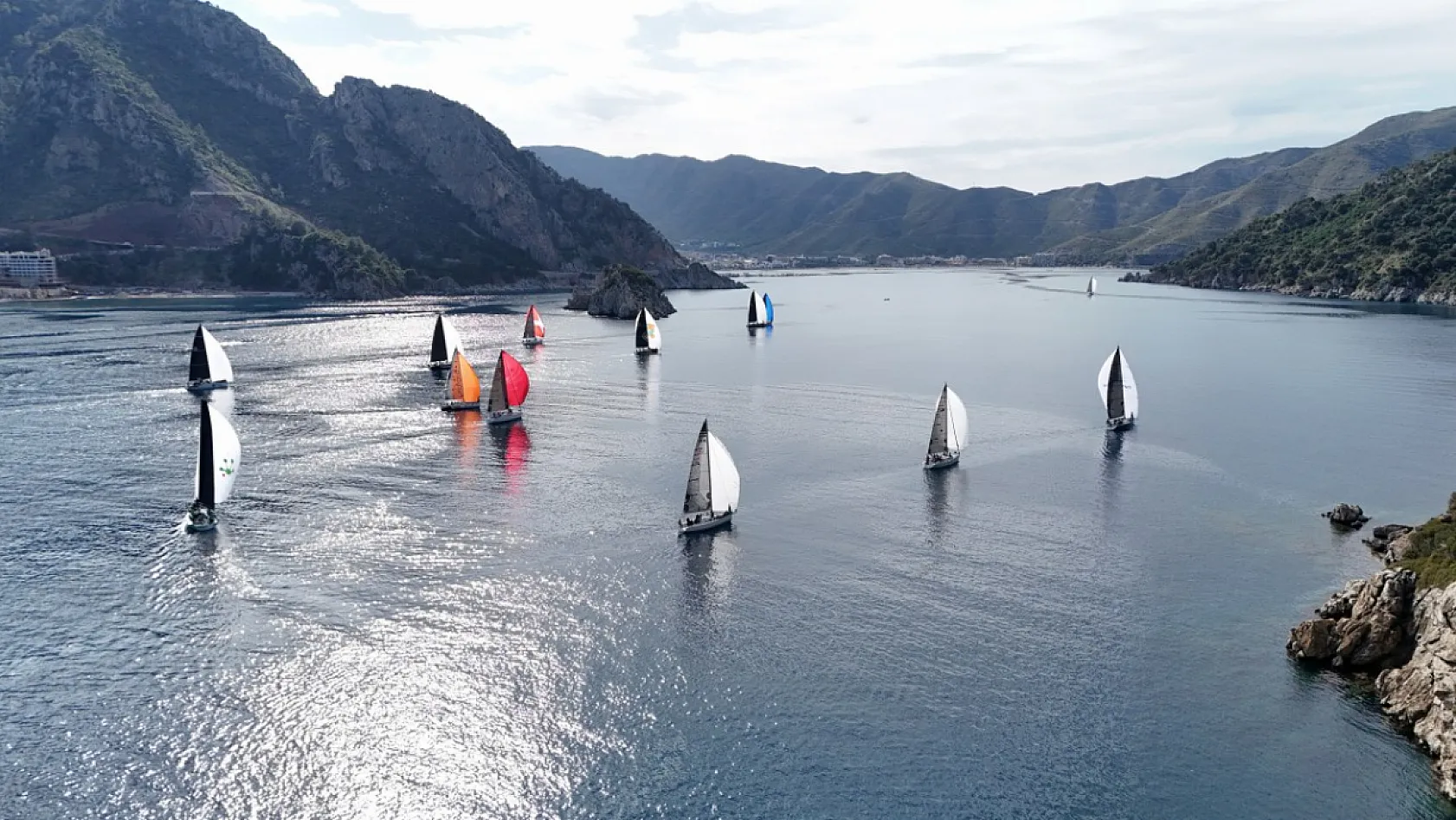 Marmaris'te MIYC Kış Trofesi Yat Yarışları