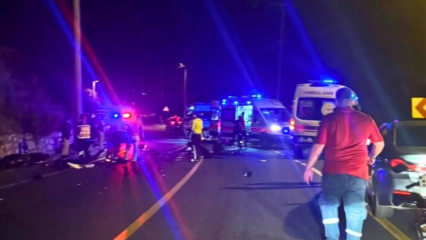 Marmaris'te trafik kazası: 2 ölü