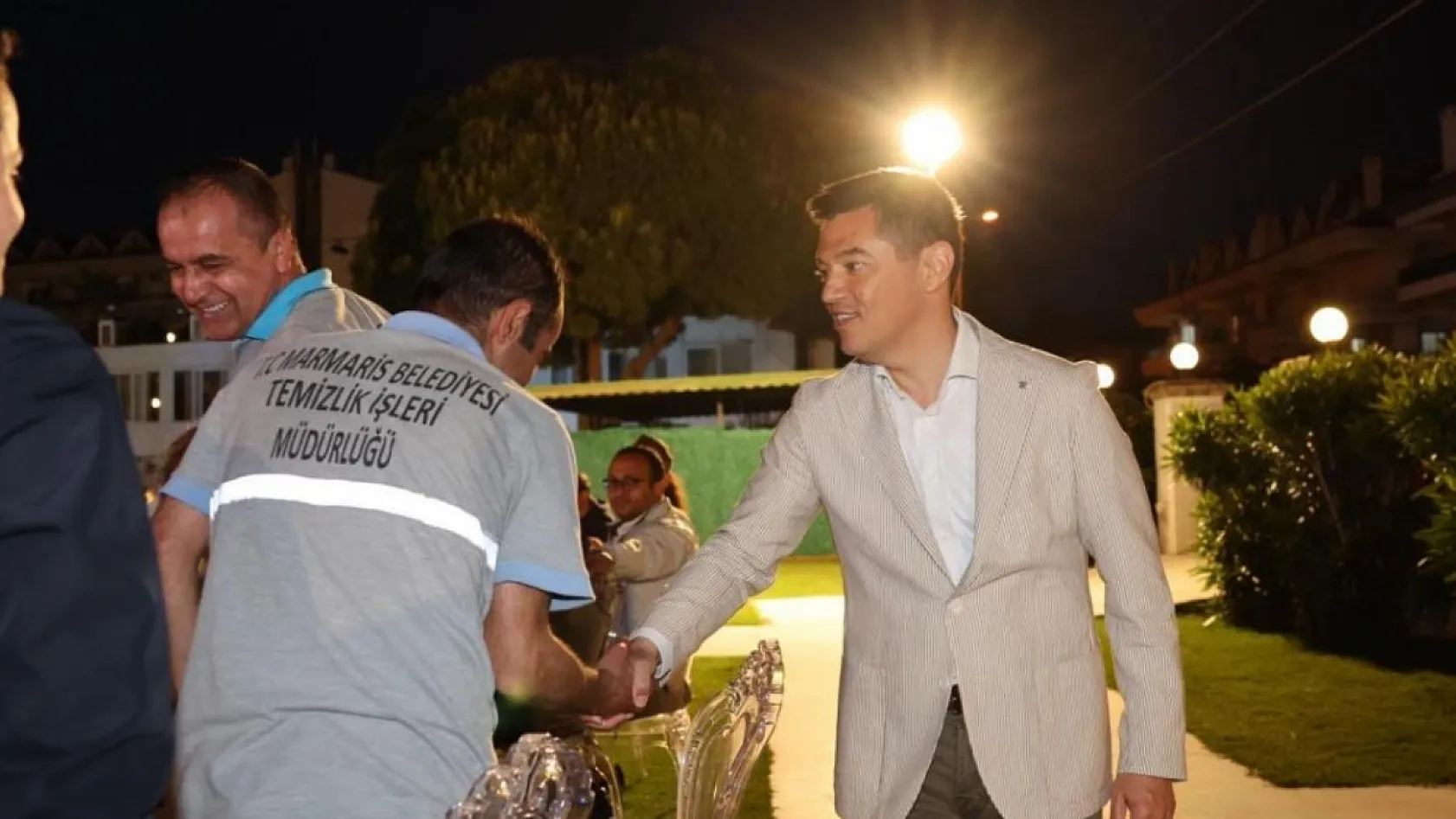 Marmaris Belediyesi personeli sezon öncesi moral depoladı