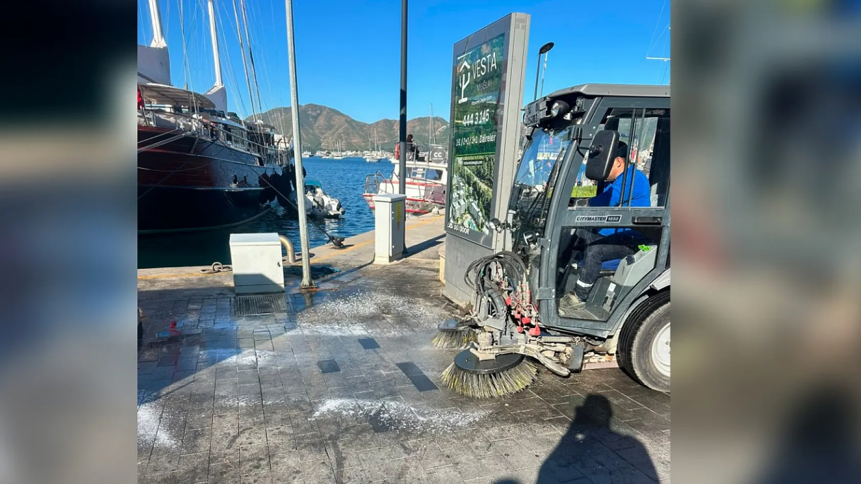Marmaris'te 9 günde 3 bin 250 ton atık toplandı