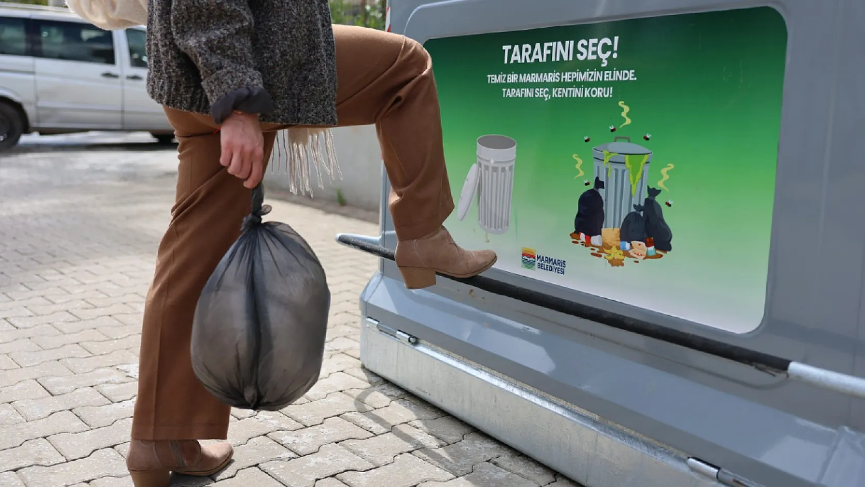 Marmaris'te akıllı konteyner dönemi başladı