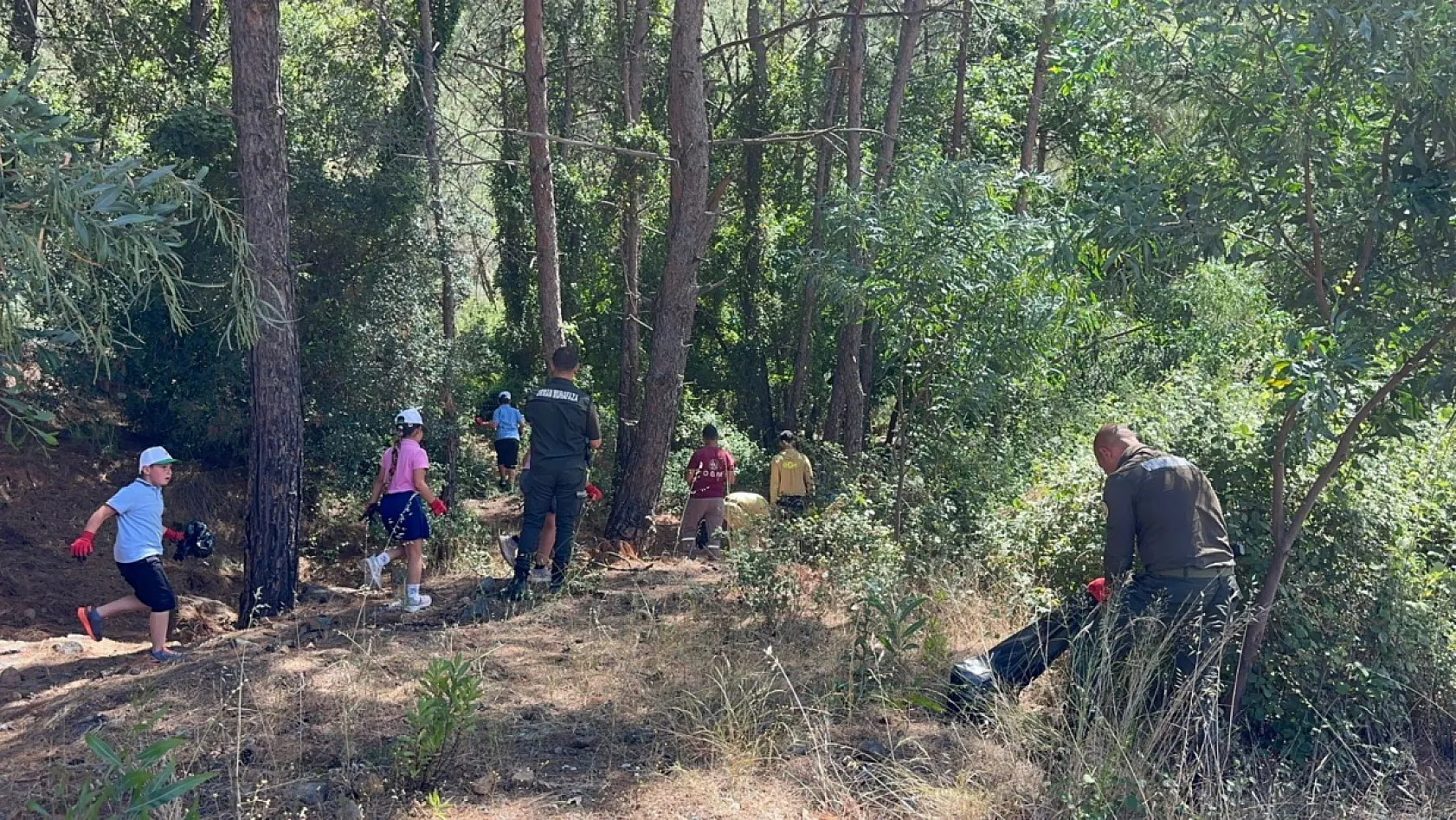 Marmaris'te 'Orman Benim' Projesi Kapsamında Çevre Etkinliği Düzenlendi