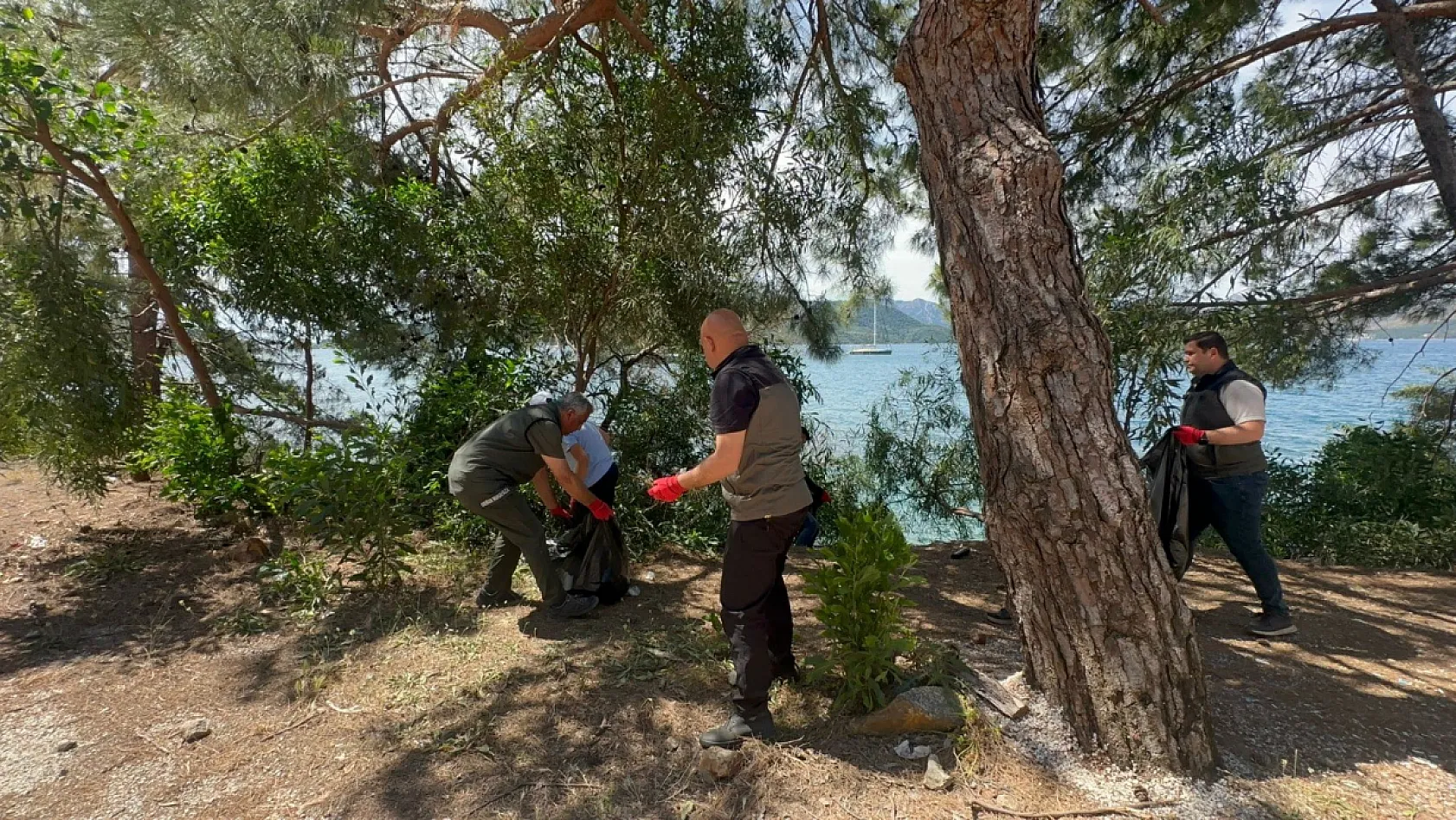Marmaris'te 'Orman Benim' Projesi Kapsamında Çevre Etkinliği Düzenlendi