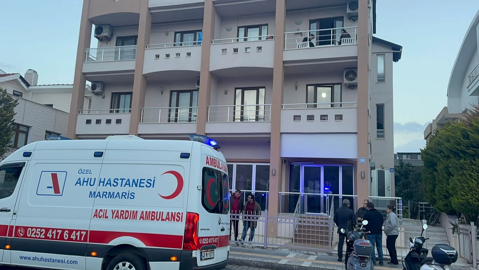 Marmaris'te yalnız yaşayan adam evinde ölü bulundu