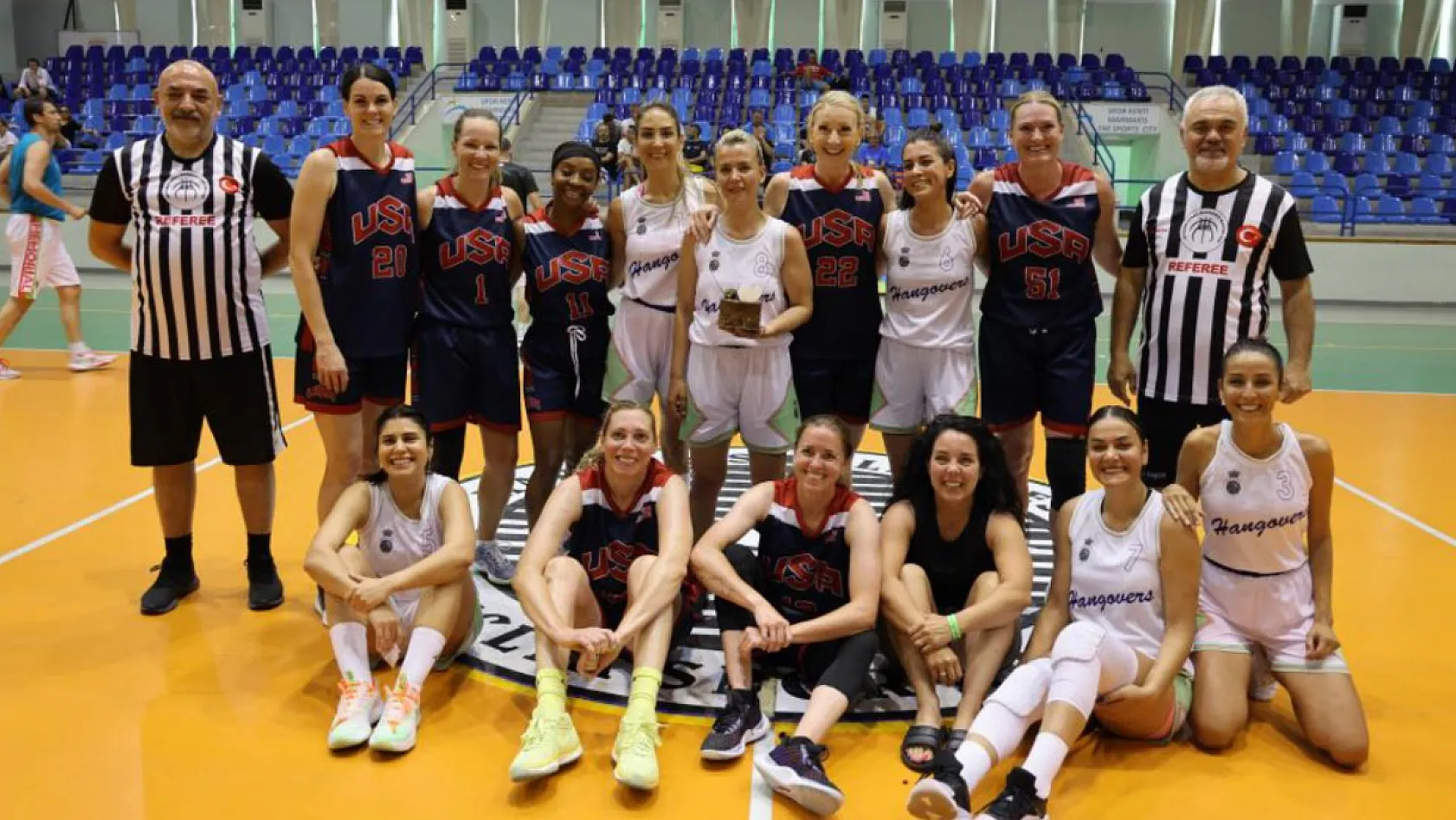 Master basketbolcular 9. kez Marmaris'te