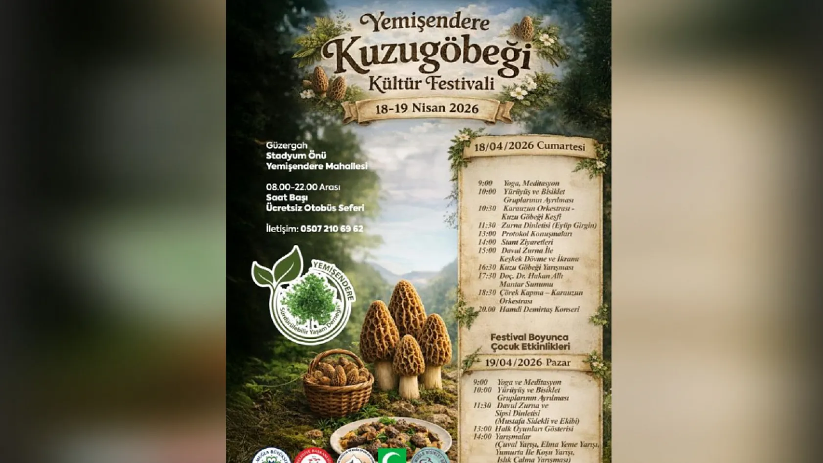Menteşe'de doğa ve kültür buluşması Yemişendere Kuzugöbeği festivali başlıyor