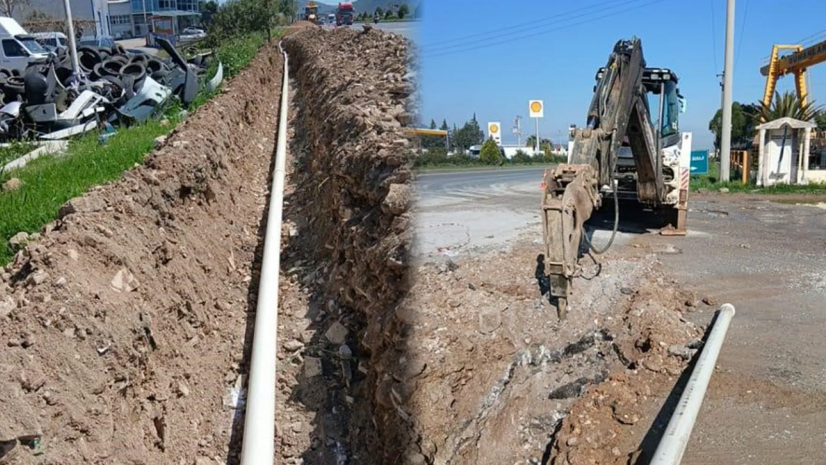 Menteşe'de içme suyu şebeke hatları yenileniyor