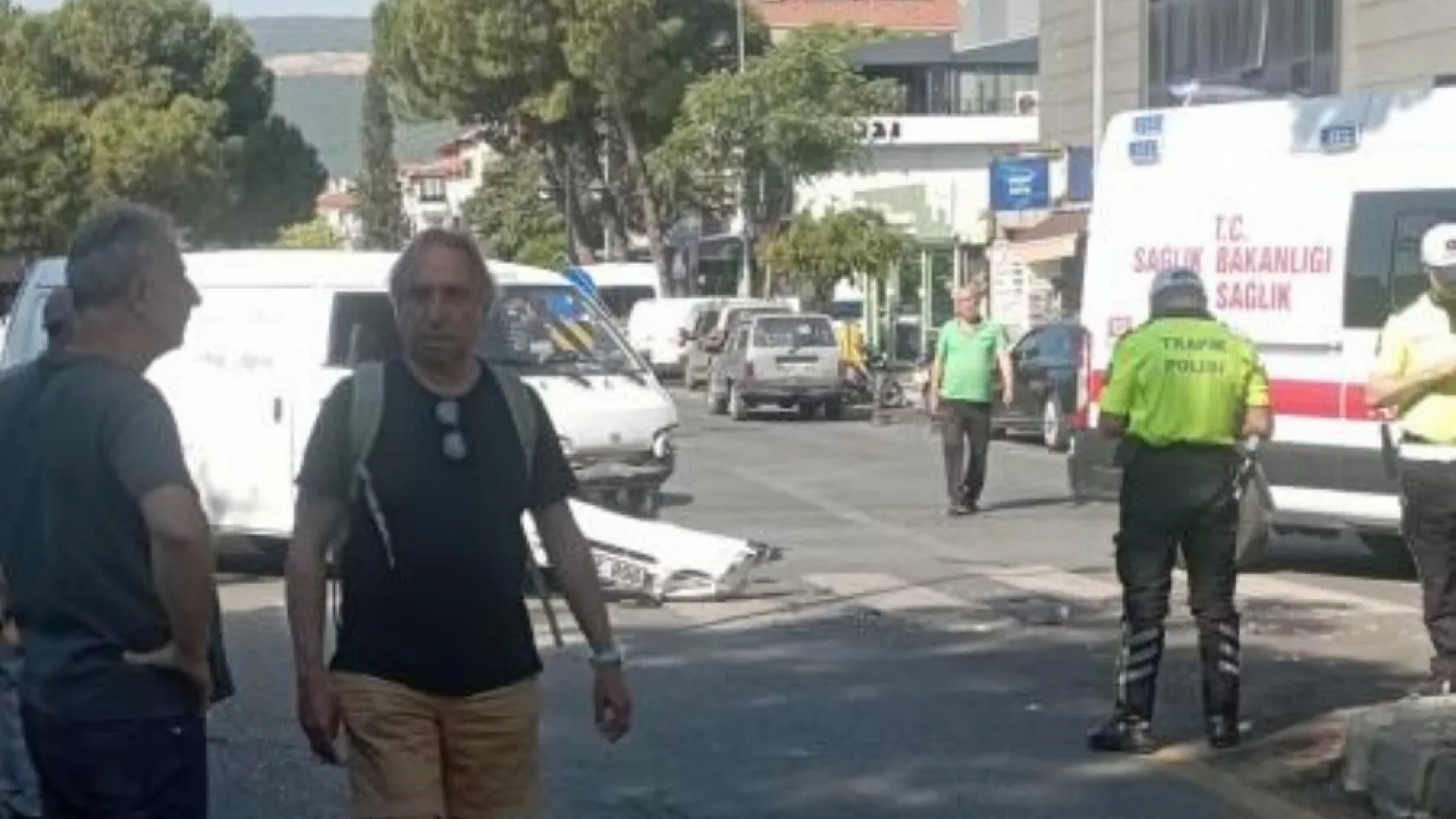 Menteşe'de trafik kazası: 1 yaralı