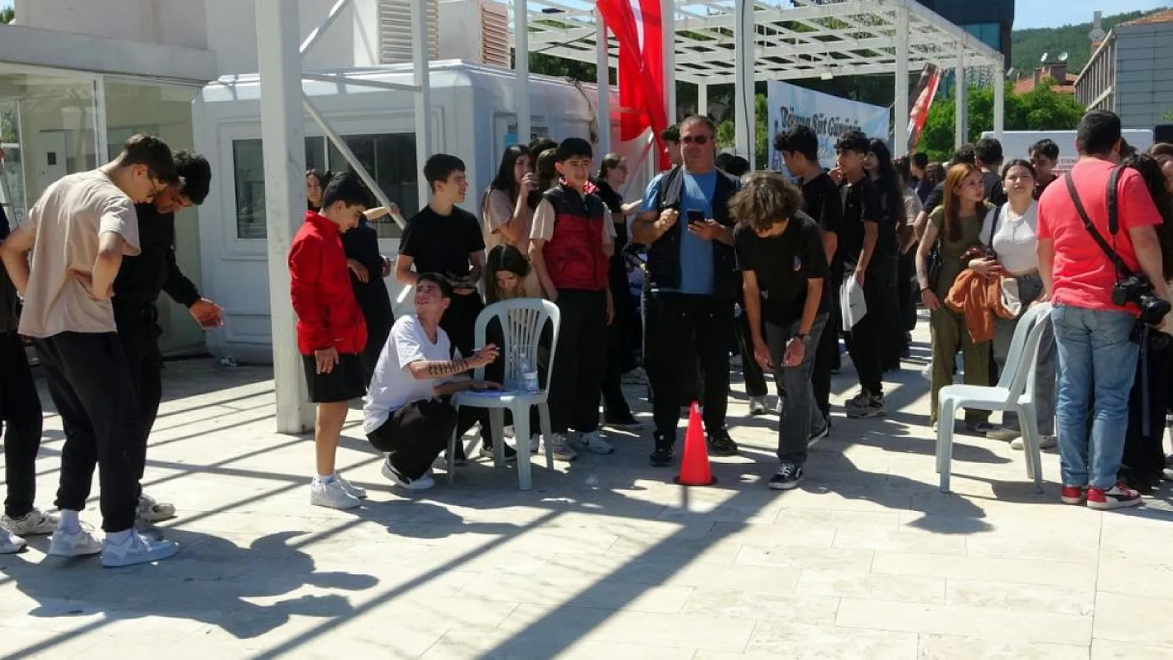 Menteşe Kent Meydanı'nda Dünya süt günü kutlandı