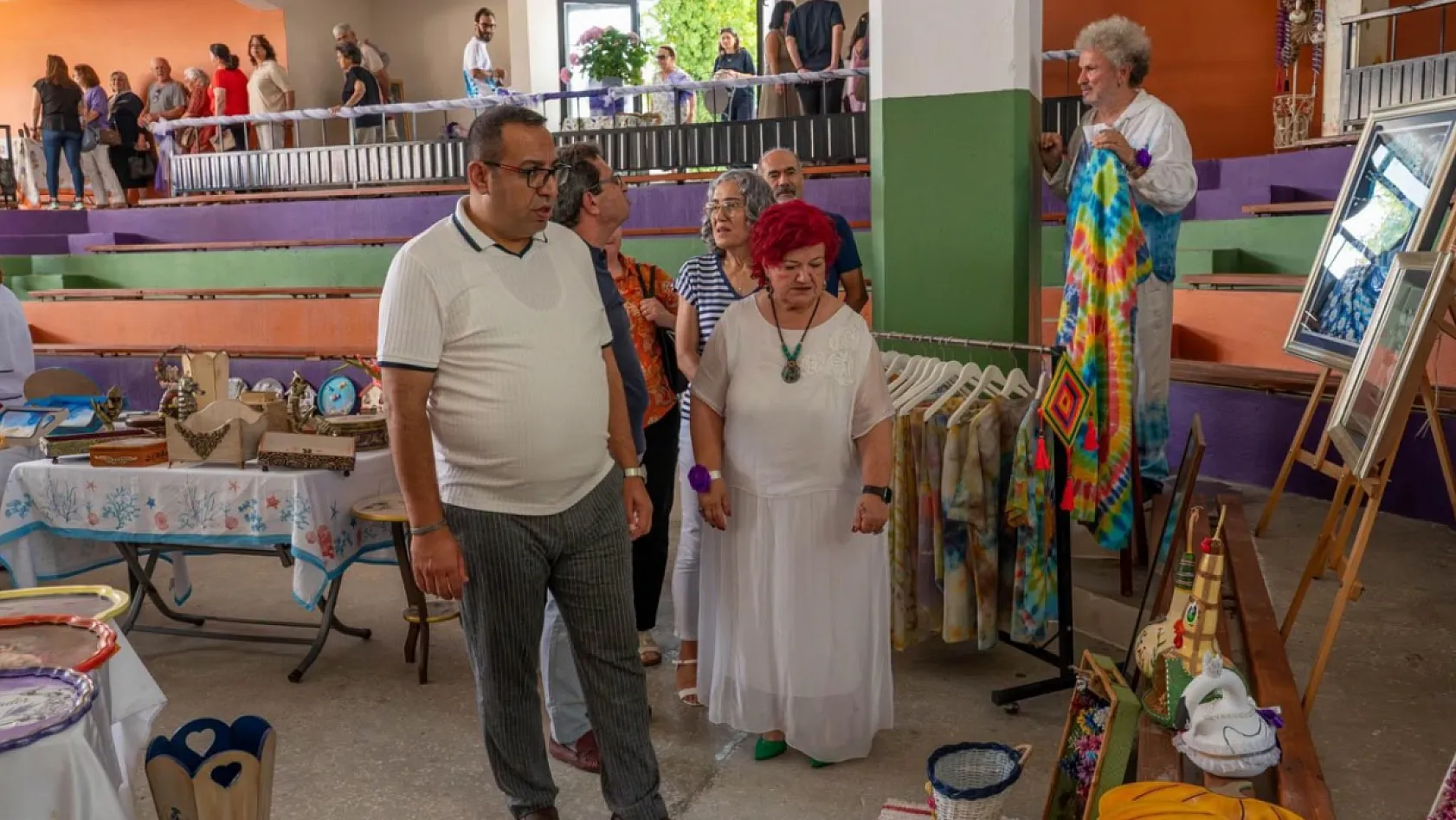 Menteşe'de 'Katmanlardan sırlara' sergisi kapılarını açtı