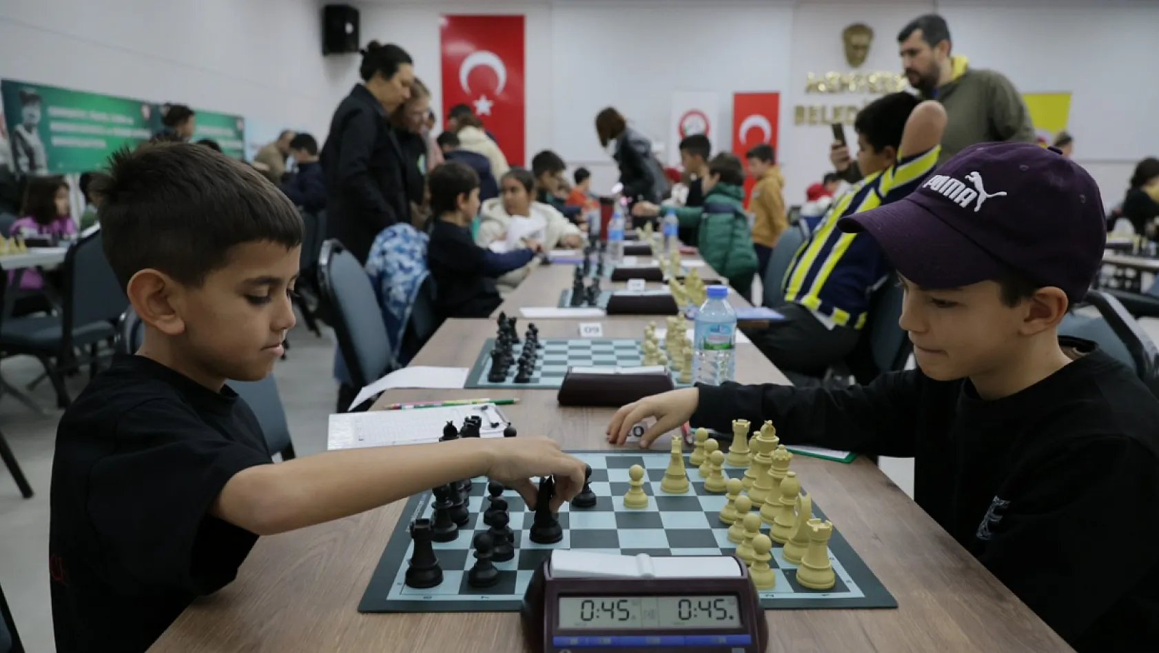 Menteşe'de 23 Nisan Satranç Turnuvası İle Kutlandı