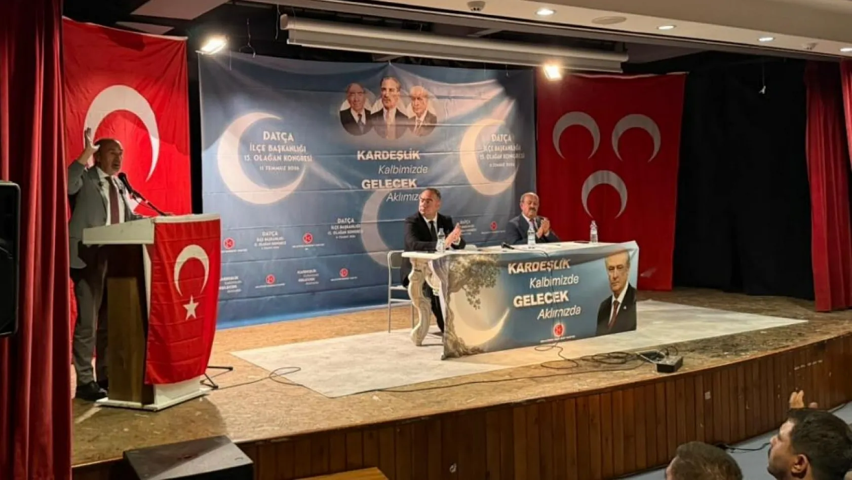 MHP Datça'da genel kurul heyecanı yaşandı