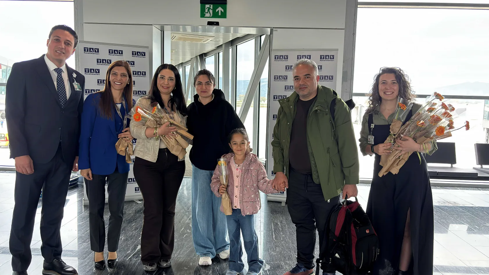 Milas-Bodrum Havalimanı sezonun ilk dış hat uçuşunu karşıladı