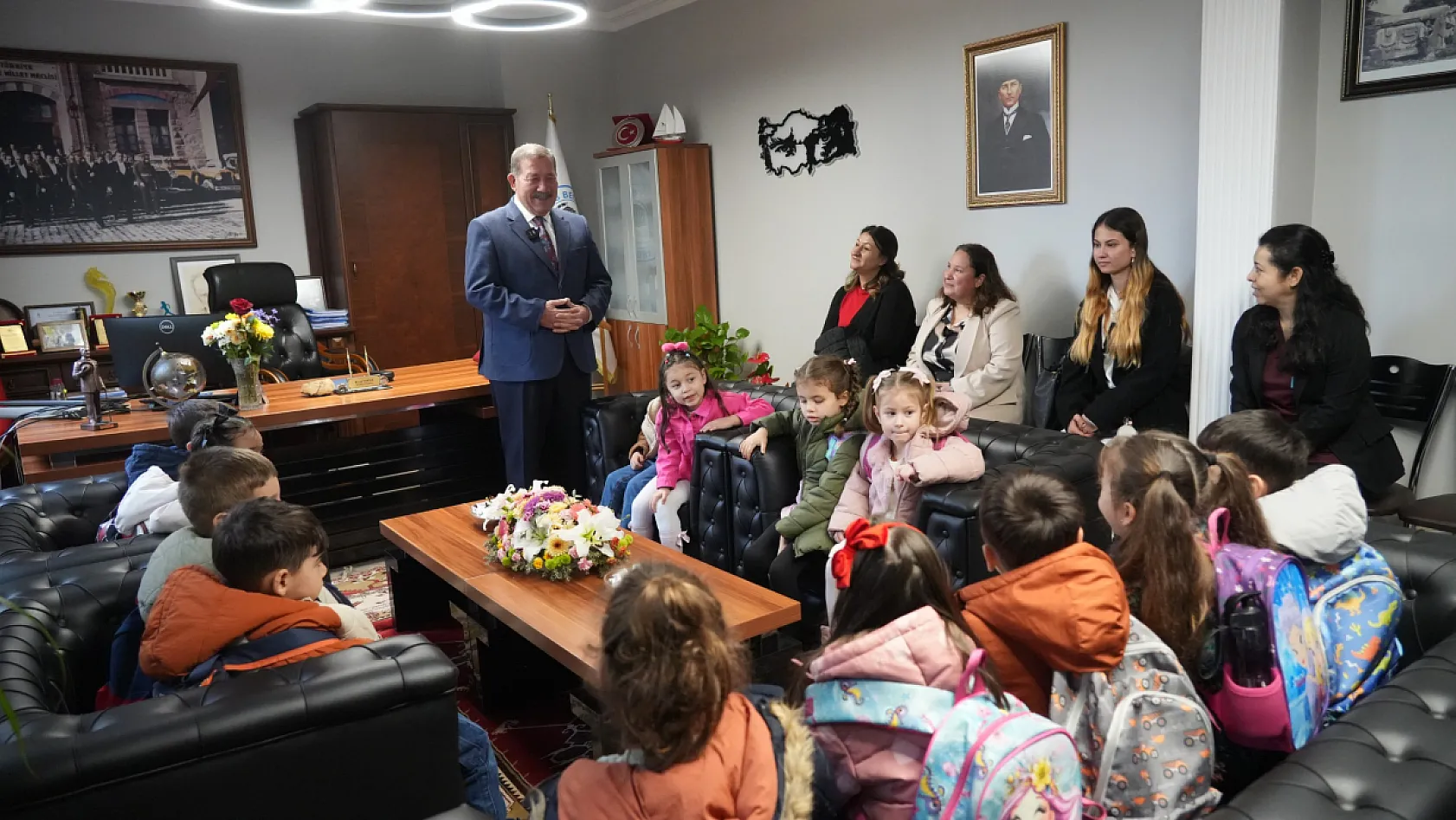 Minik Öğrenciler Sordu, Başkan Topuz Yanıtladı
