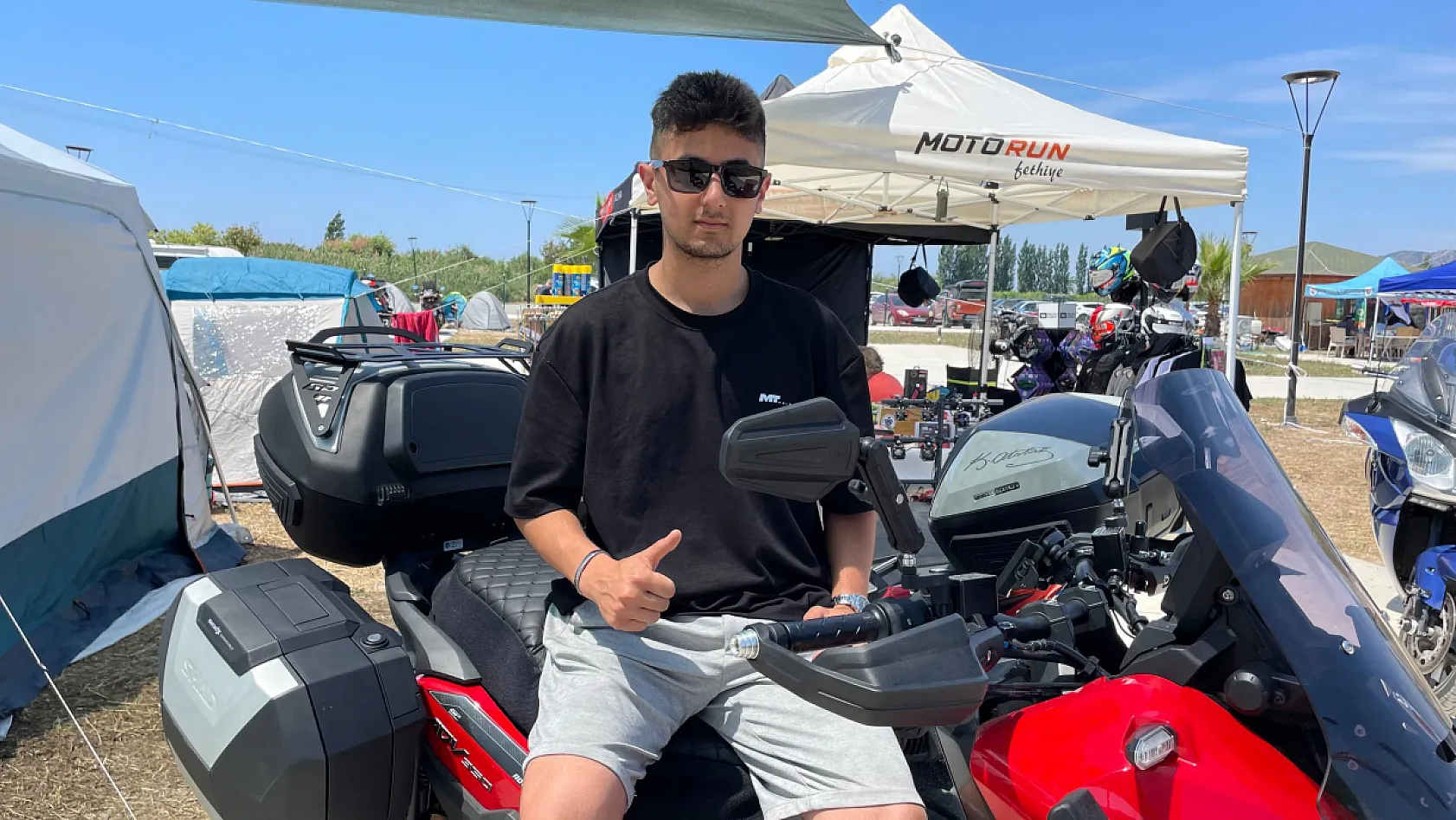 Motorun, Dalaman'daki Motocanlar Motosiklet Festivali'nde Yerini Aldı